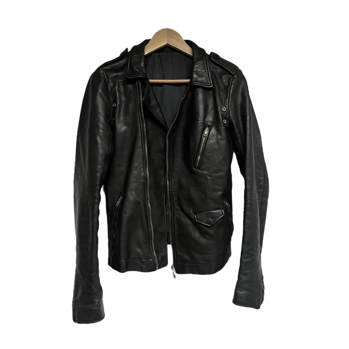 Rick Owens Rick owens stooges calf leather jacket Size US XS / EU 42 / 0 - 2 Thumbnail