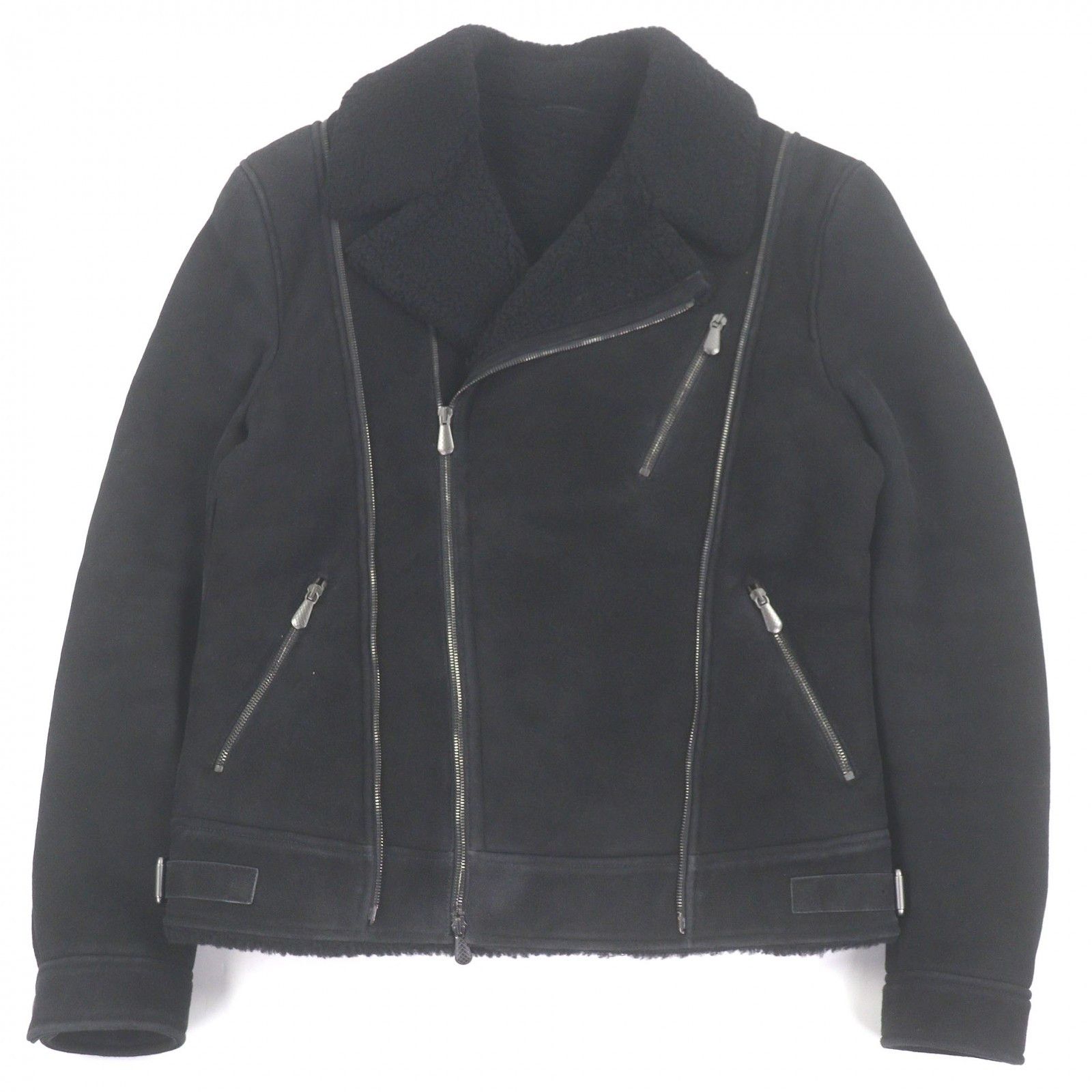 Bottega Veneta Bottega Veneta Bottega Veneta Intrecciato Sheepskin Jacket Leather Outerwear DUTY FREE for USA Size ONE SIZE - 1 Thumbnail