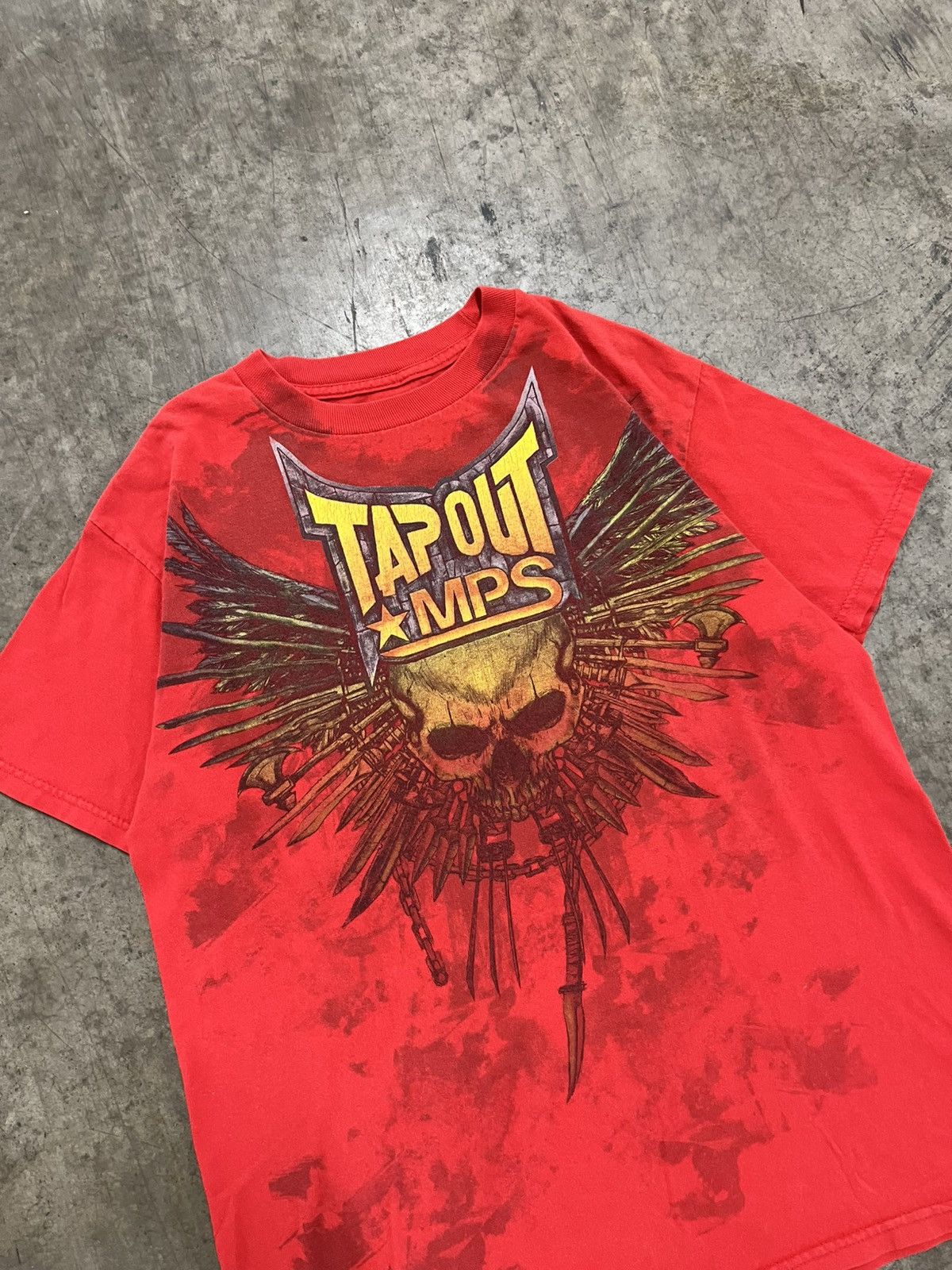 Tapout × Vintage Tapout y2k grunge tee shirt hype rare skater opium Size US M / EU 48-50 / 2 - 5 Thumbnail