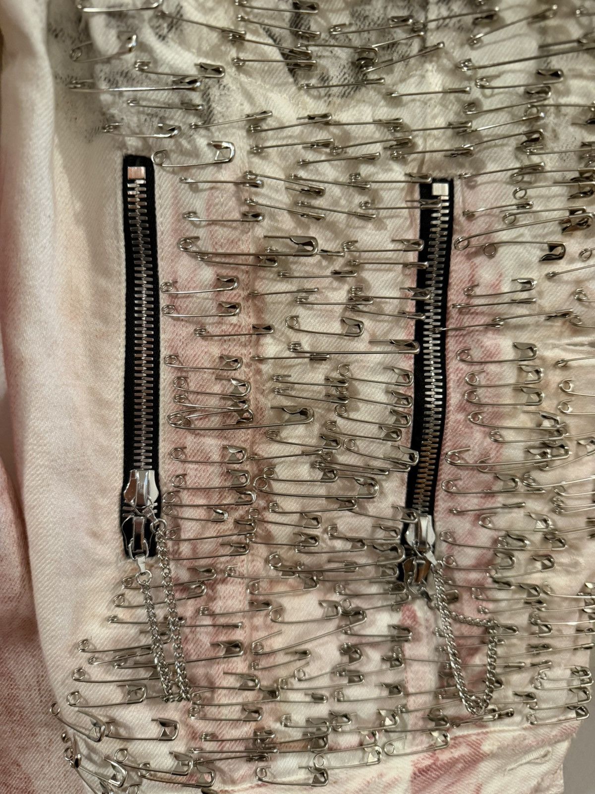 Balmain Balmain SS11 Runway Safety Pin Jacket Decarnin Size US XS / EU 42 / 0 - 12 Thumbnail