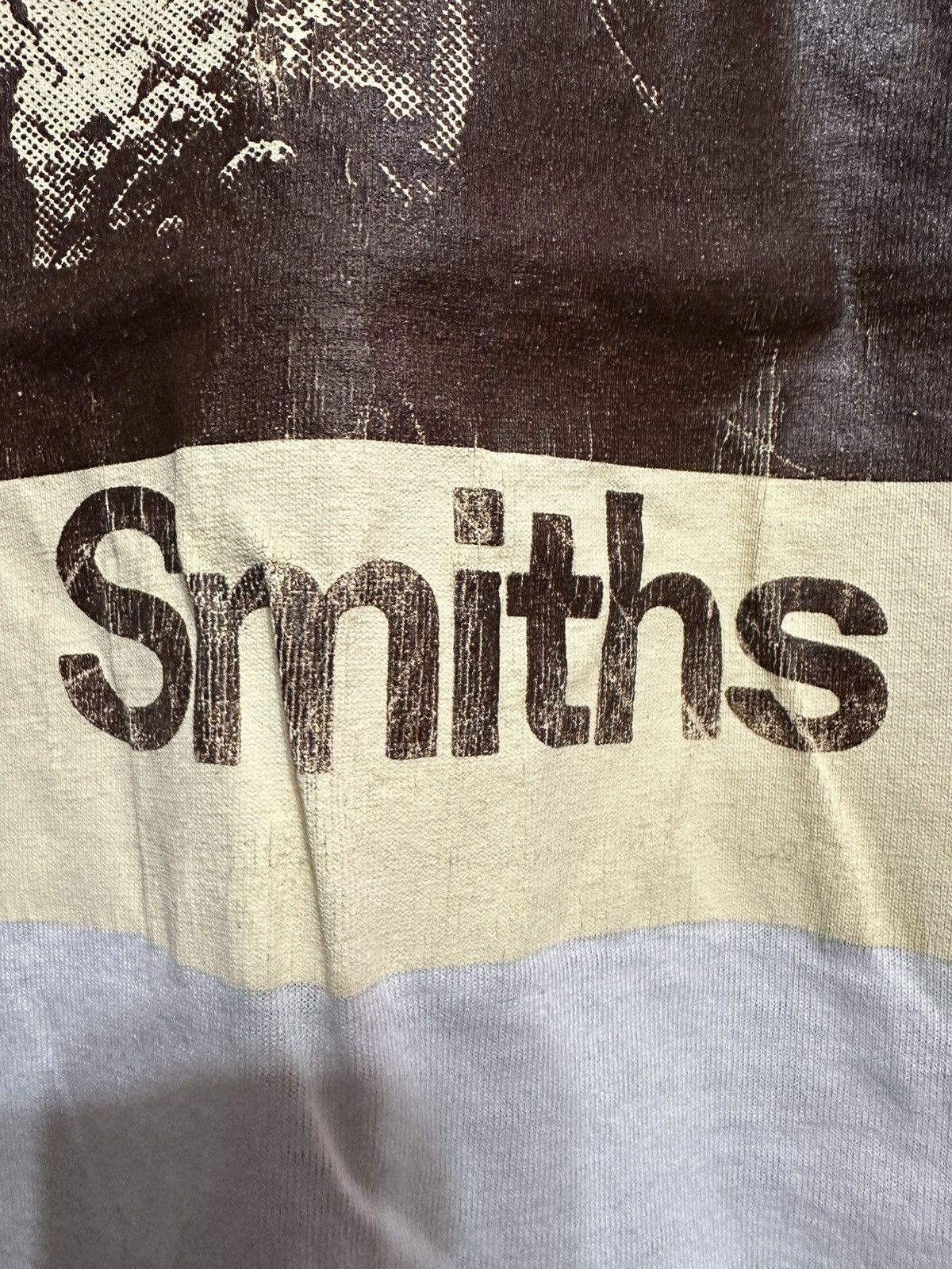 Band Tees × The Smiths × Vintage Vintage The Smiths Tshirt 80’s Rough Trade Records Grail Size US XL / EU 56 / 4 - 4 Thumbnail