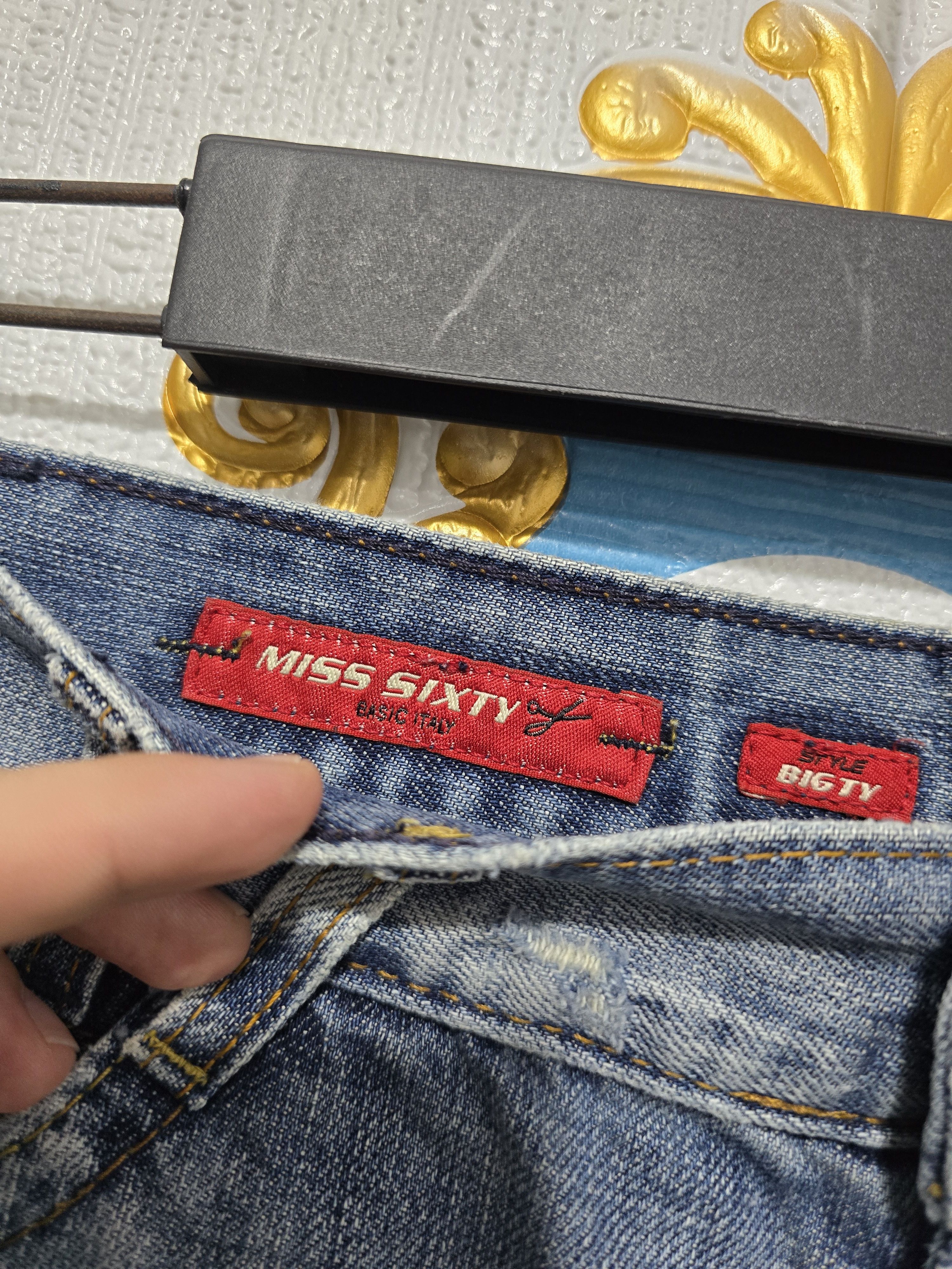 Miss Sixty × Vintage Miss Sixty Jeans Denim women w30 EXCELLENT CONDITION Size 30" / US 8 / IT 44 - 4 Thumbnail