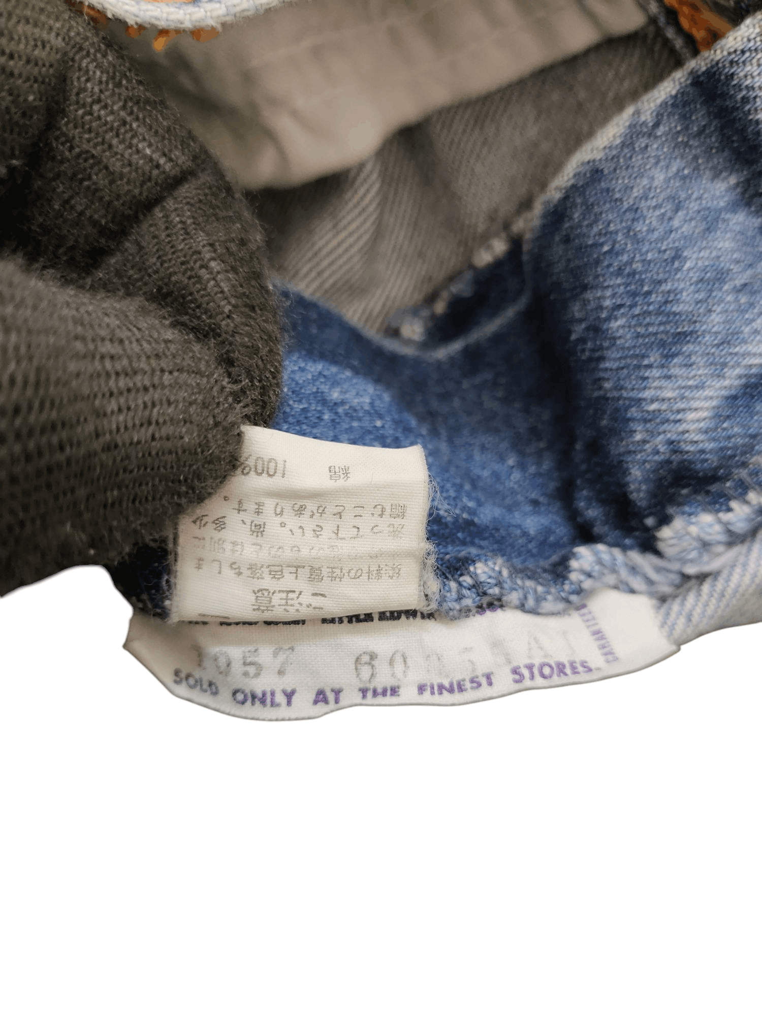 If Six Was Nine Loose Jeans Edwin Distress Faded Clawmark Denim Jeans Size US 32 / EU 48 - 14 Thumbnail