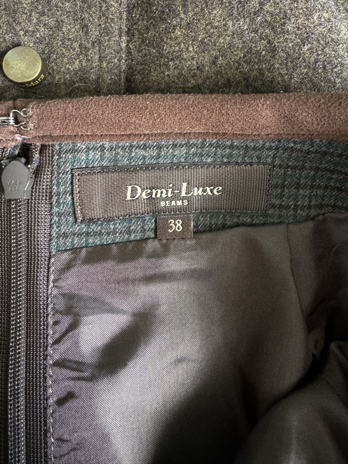 Other Demi Luxe Wool Pencil Skirt Womens Japan Size 28" / US 6 / IT 42 - 8 Thumbnail