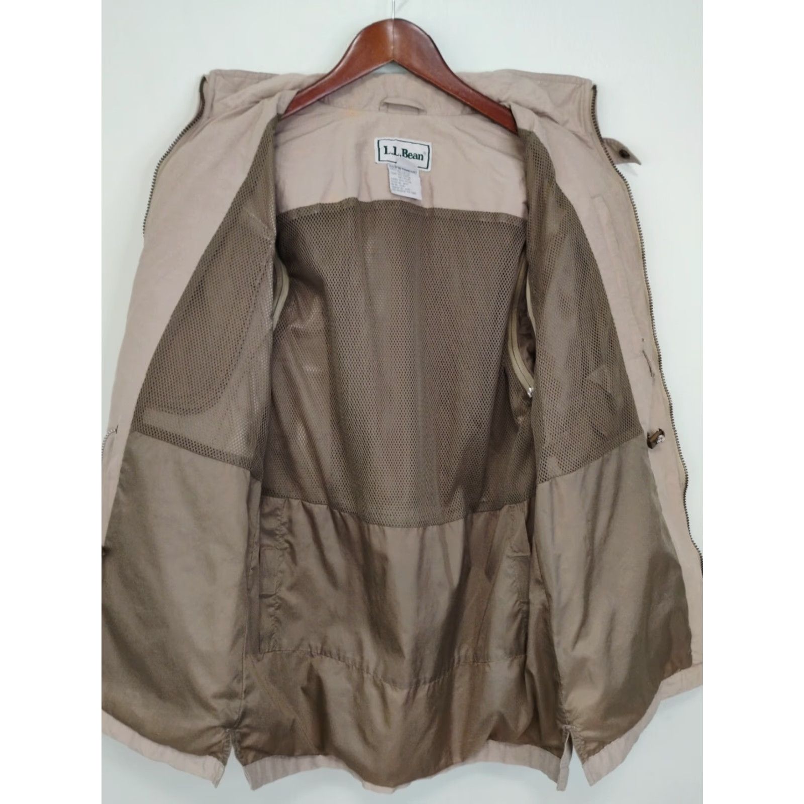 Vintage VINTAGE L.L. Bean Outdoor Field Jacket Women Medium Beige Vest With Removable Sleeves Size M / US 6-8 / IT 42-44 - 3 Thumbnail