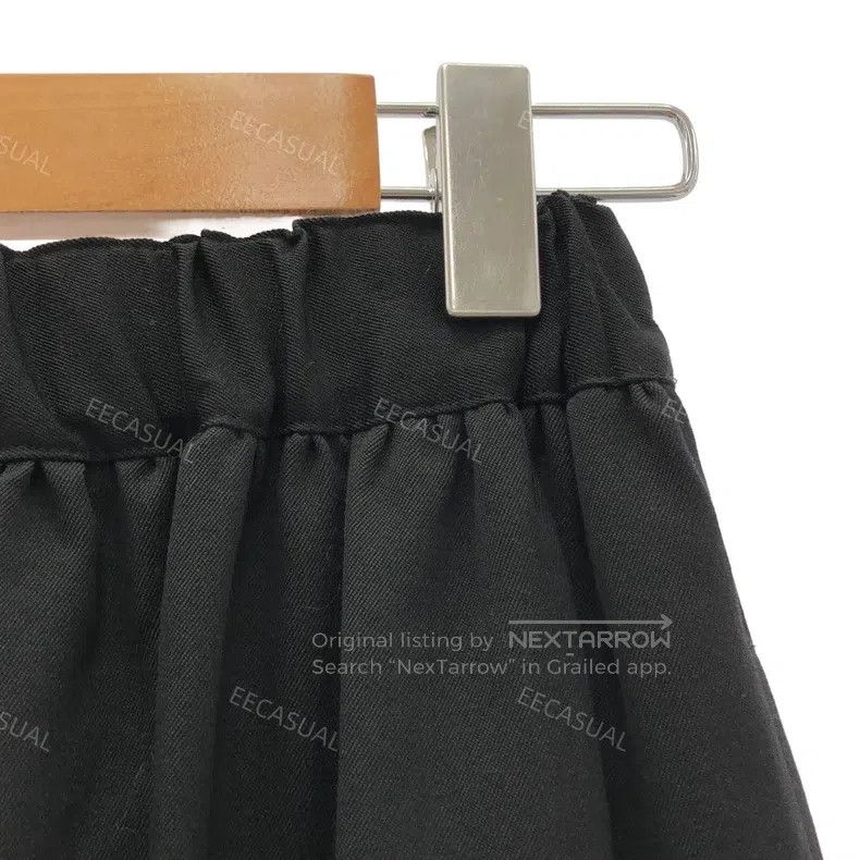 Comme des Garcons Comme Des Garcons size XS Black 100% wool pleated wide leg Size 23" - 4 Thumbnail