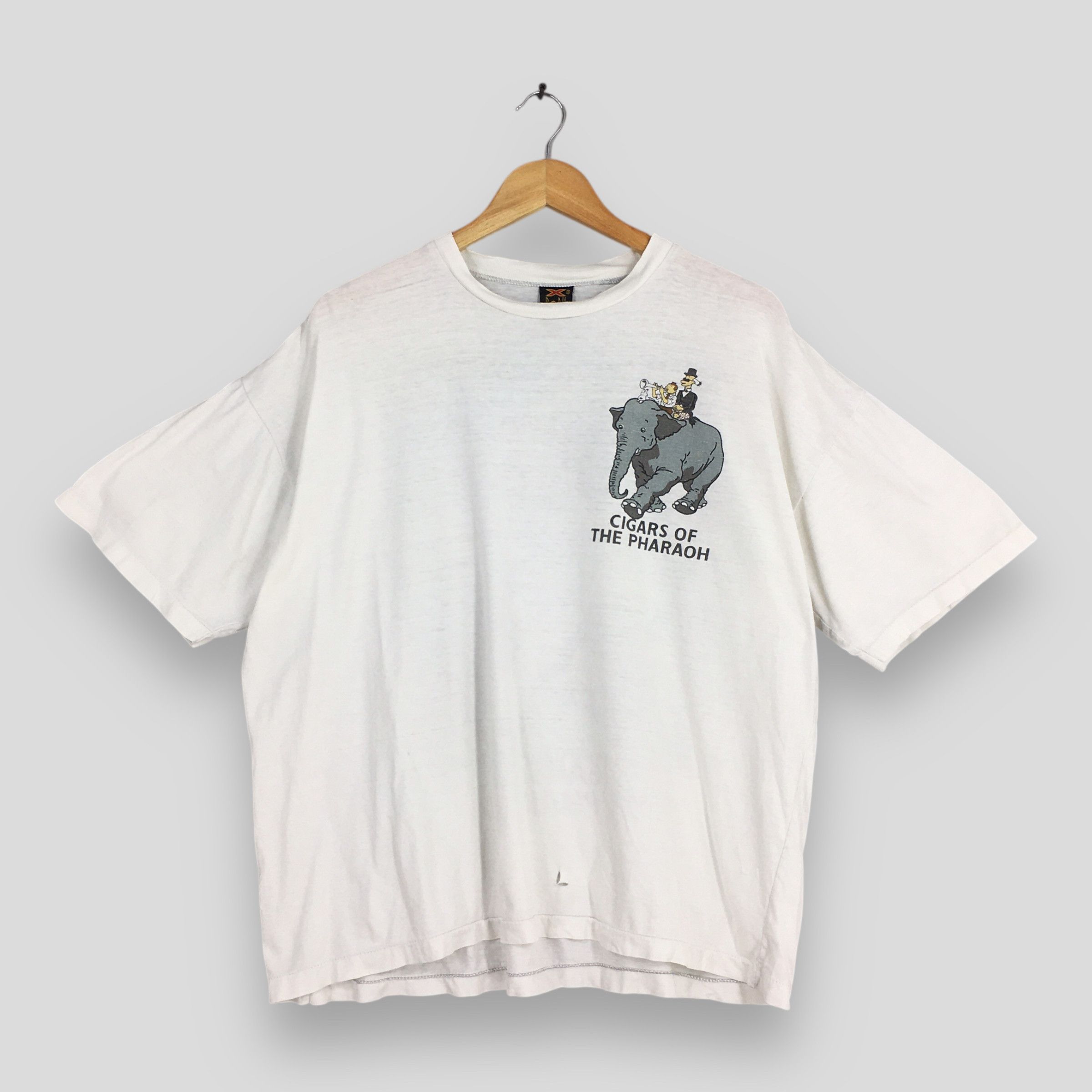 Vintage Vintage 90's The Adventures of Tintin Cartoon T shirt XLarge Size US XL / EU 56 / 4 - 1 Thumbnail
