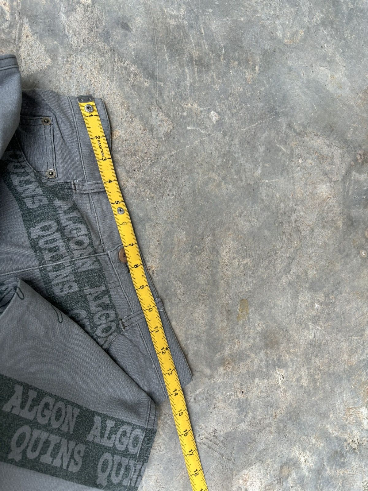 Hysteric Glamour Algonquins Skull Stripe Streetwear Style Pants Size US 28 / EU 44 - 10 Thumbnail