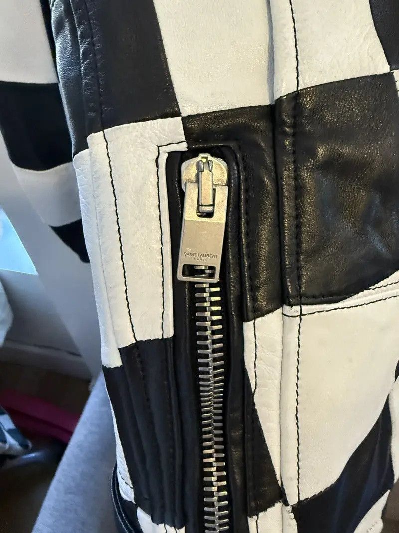 Saint Laurent Paris Saint laurent SS14 checkered damier multi zip jacket hedi Size US M / EU 48-50 / 2 - 5 Thumbnail