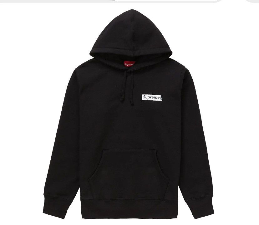 Supreme Supreme Stop Crying Hoodie XL Black Deadstock Size US XL / EU 56 / 4 - 2 Thumbnail