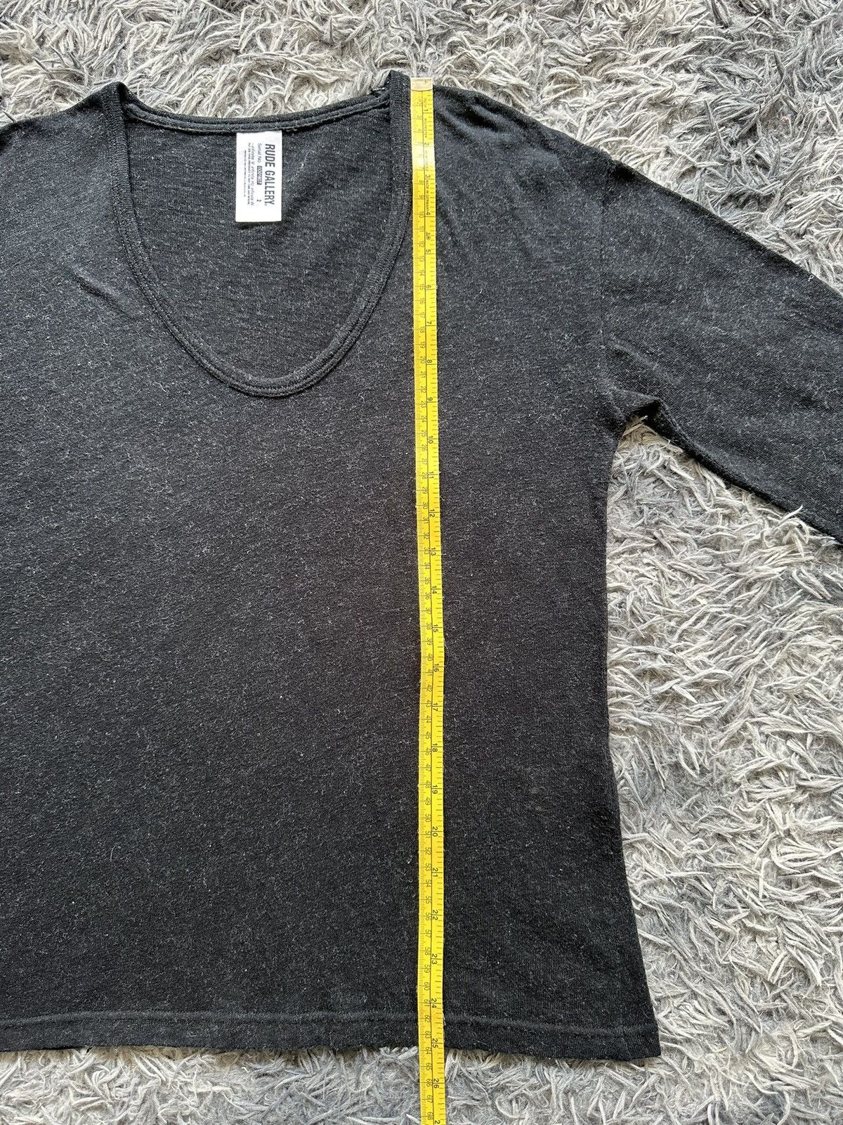 RUDE GALLERY 00’s Rude Gallery wool blend mesh long sleeve Size US M / EU 48-50 / 2 - 9 Thumbnail