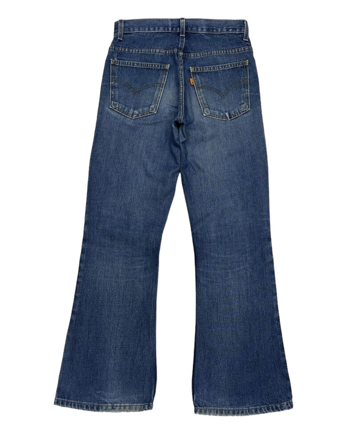 Levi's VINTAGE 80s LEVIS 646 ORANGE TAB BOOTCUT DENIM JEANS Size US 29 - 8 Thumbnail