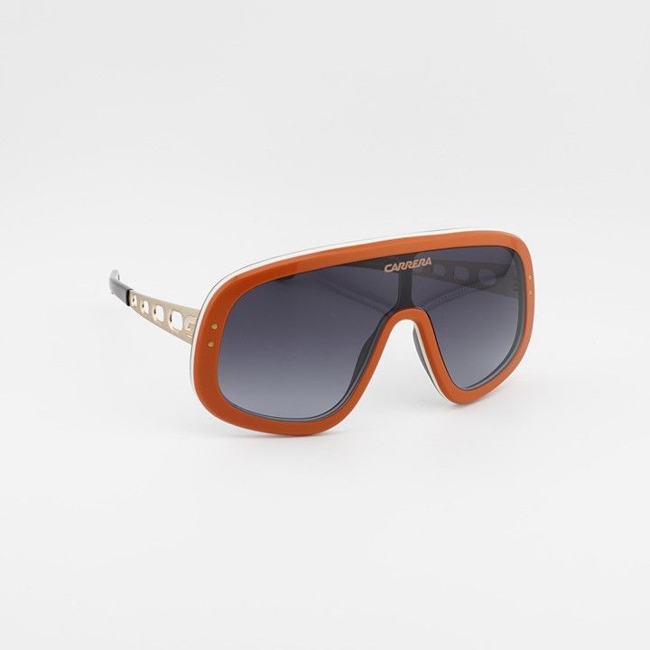 Carrera Carrera FLAGLAB 17 0C3E 9O Unisex Sunglasses Orange Shield Size ONE SIZE - 1 Thumbnail
