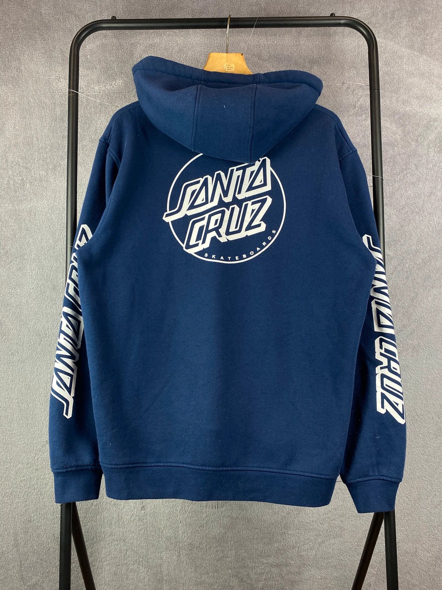 Santa Cruz Skateboards Santa Cruz hoodie blue vintage skateboarding streetwear Size US L / EU 52-54 / 3 - 1 Thumbnail