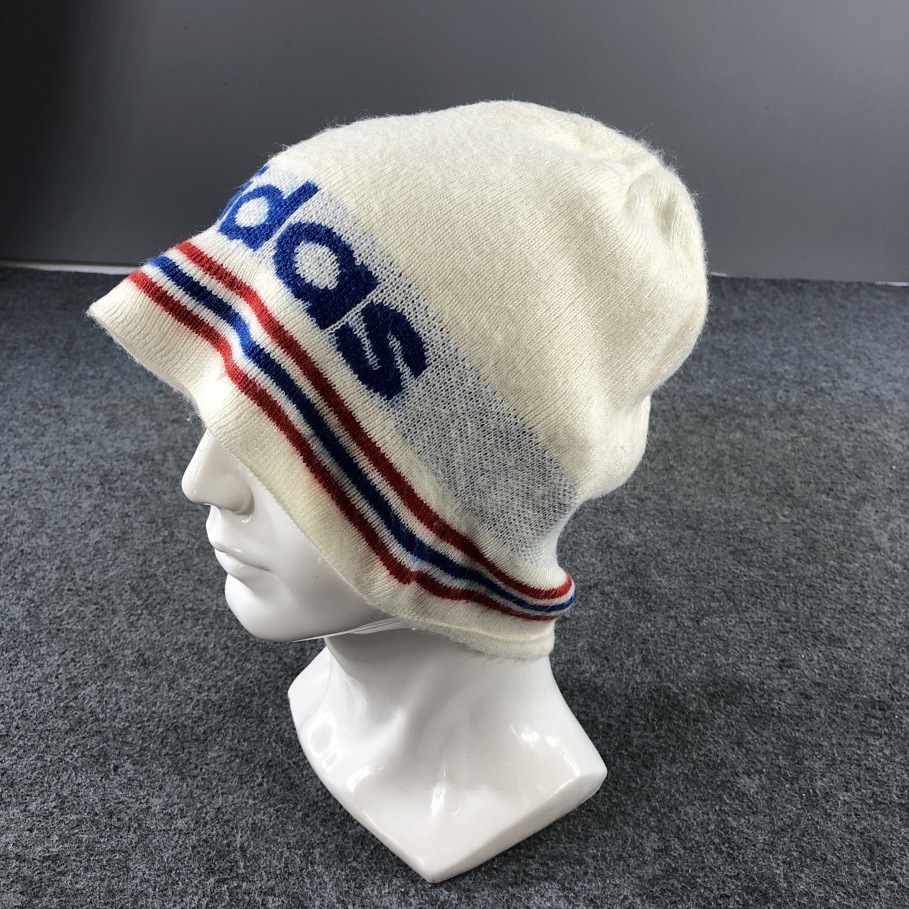 Vintage Adidas Slouchy Beanie Snowcap Snow Hat B467 Size ONE SIZE - 2 Thumbnail