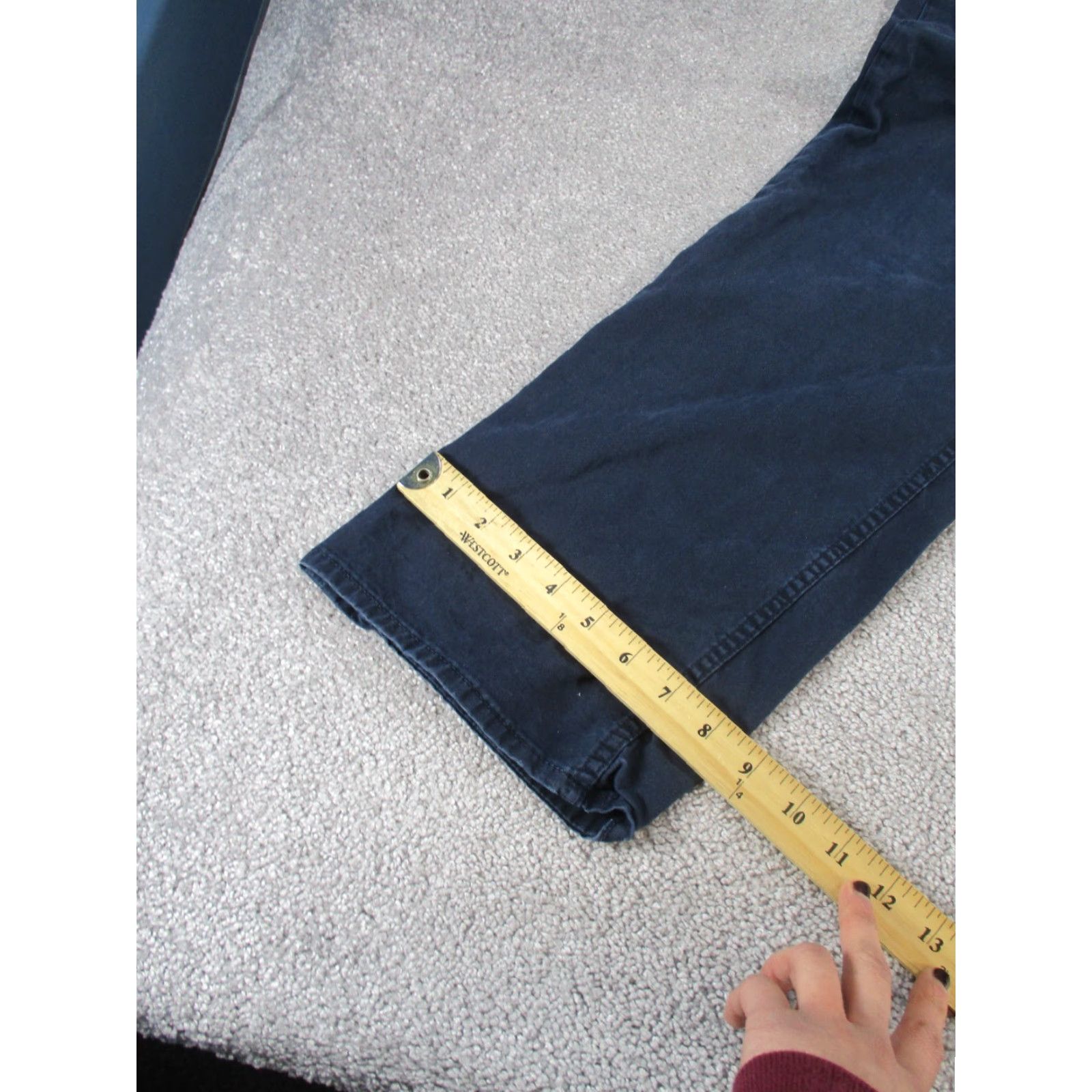 Polo Ralph Lauren Polo Ralph Lauren Pants Mens 38 Navy Chino Tapered 38x29 Vintage 90s Logo Preppy Mens Size US M / EU 48-50 / 2 - 5 Thumbnail