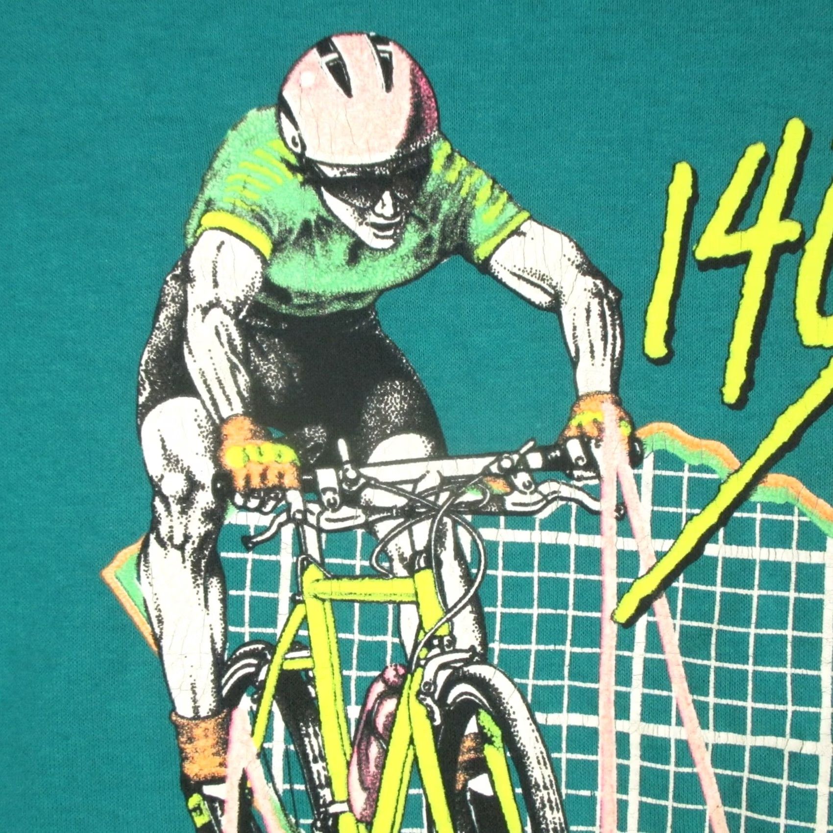 Vintage vintage BICYCLE RACE MAMMOTH PULSE 140/90 T-Shirt XS bike Size US XS / EU 42 / 0 - 5 Thumbnail