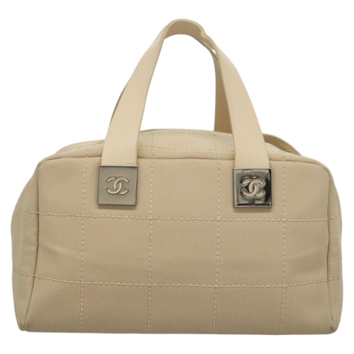 Chanel Chanel Chocolate Bar CC Bowler Bag Canvas Size ONE SIZE - 1 Thumbnail