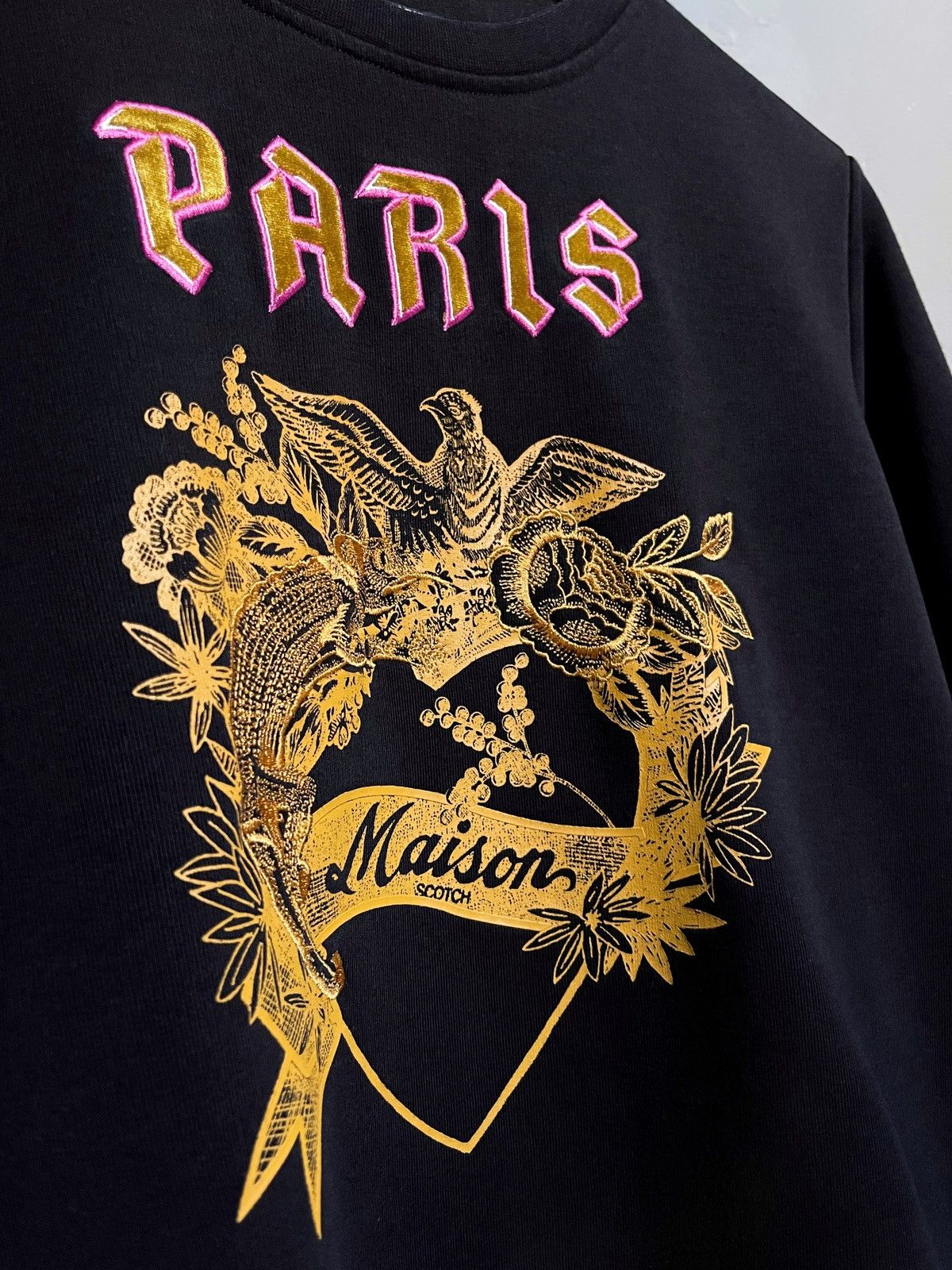 Scotch & Soda Scotch & Soda Toile Artwork Sweatshirt Size S / US 4 / IT 40 - 1 Thumbnail
