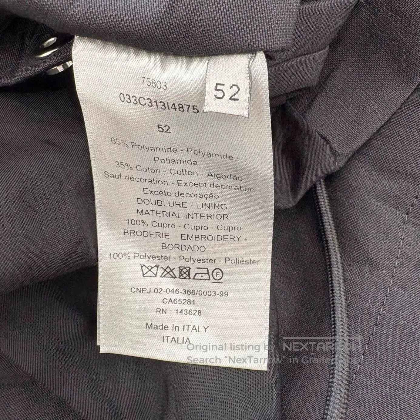 Dior Dior Back Logo Hooded Parka Coat. Size US L / EU 52-54 / 3 - 8 Thumbnail