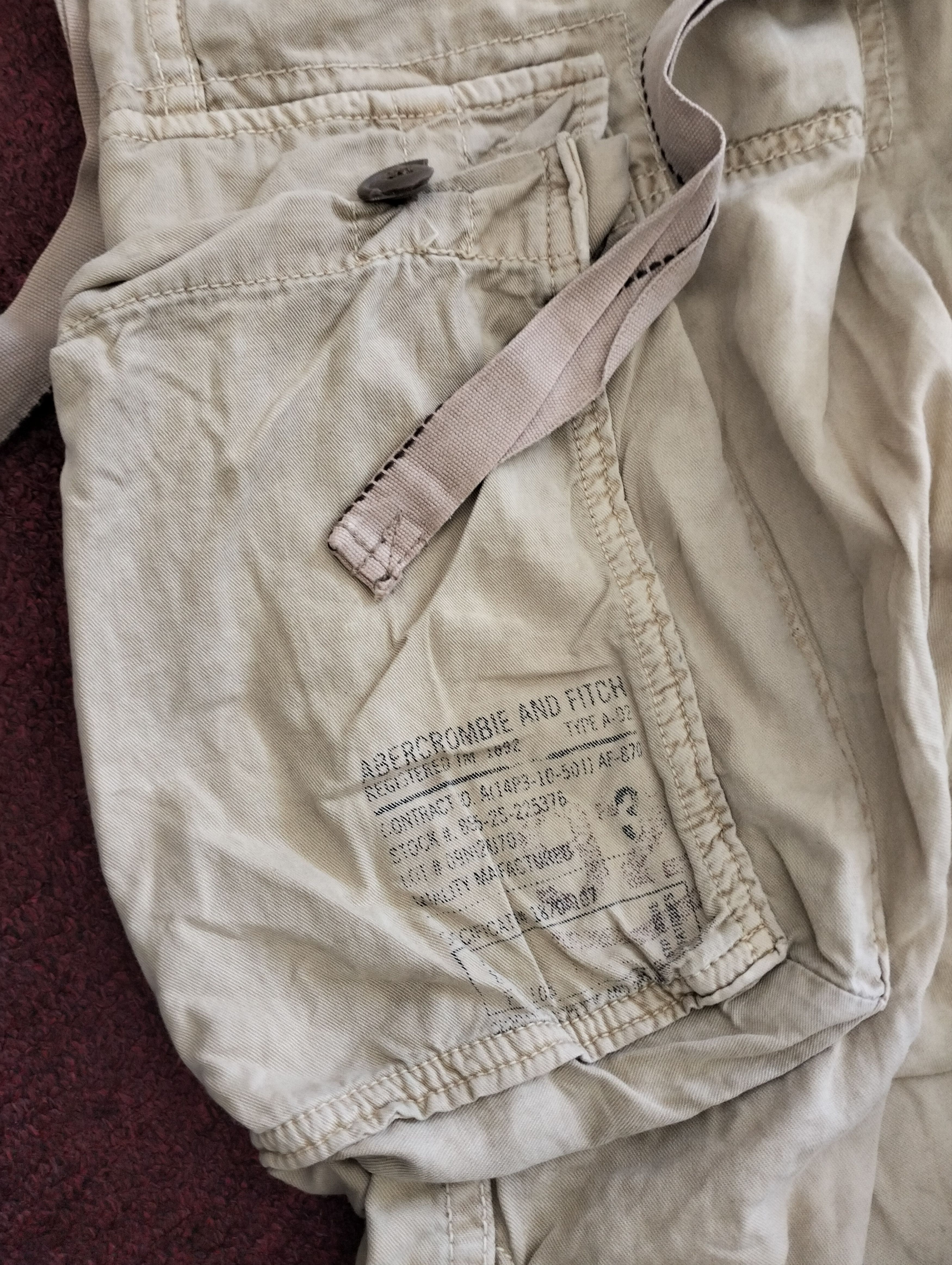 Abercrombie & Fitch Abercrombie Cargo pants Size US 36 / EU 52 - 14 Thumbnail