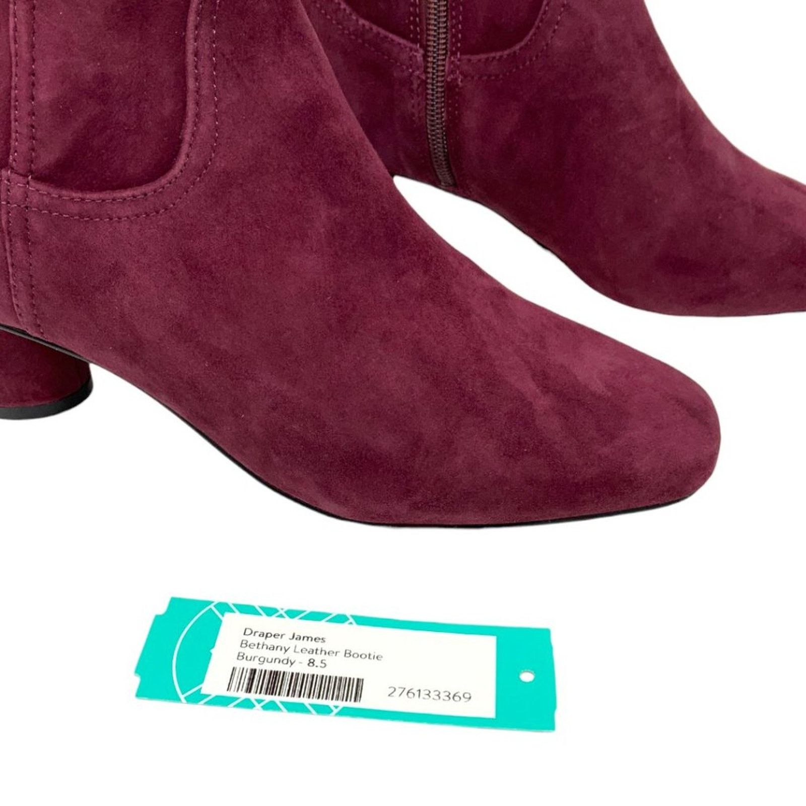 Other Draper James Bethany Suede Cylinder Heel Bootie 8.5 NWT $175 Size US 8.5 / IT 38.5 - 6 Thumbnail