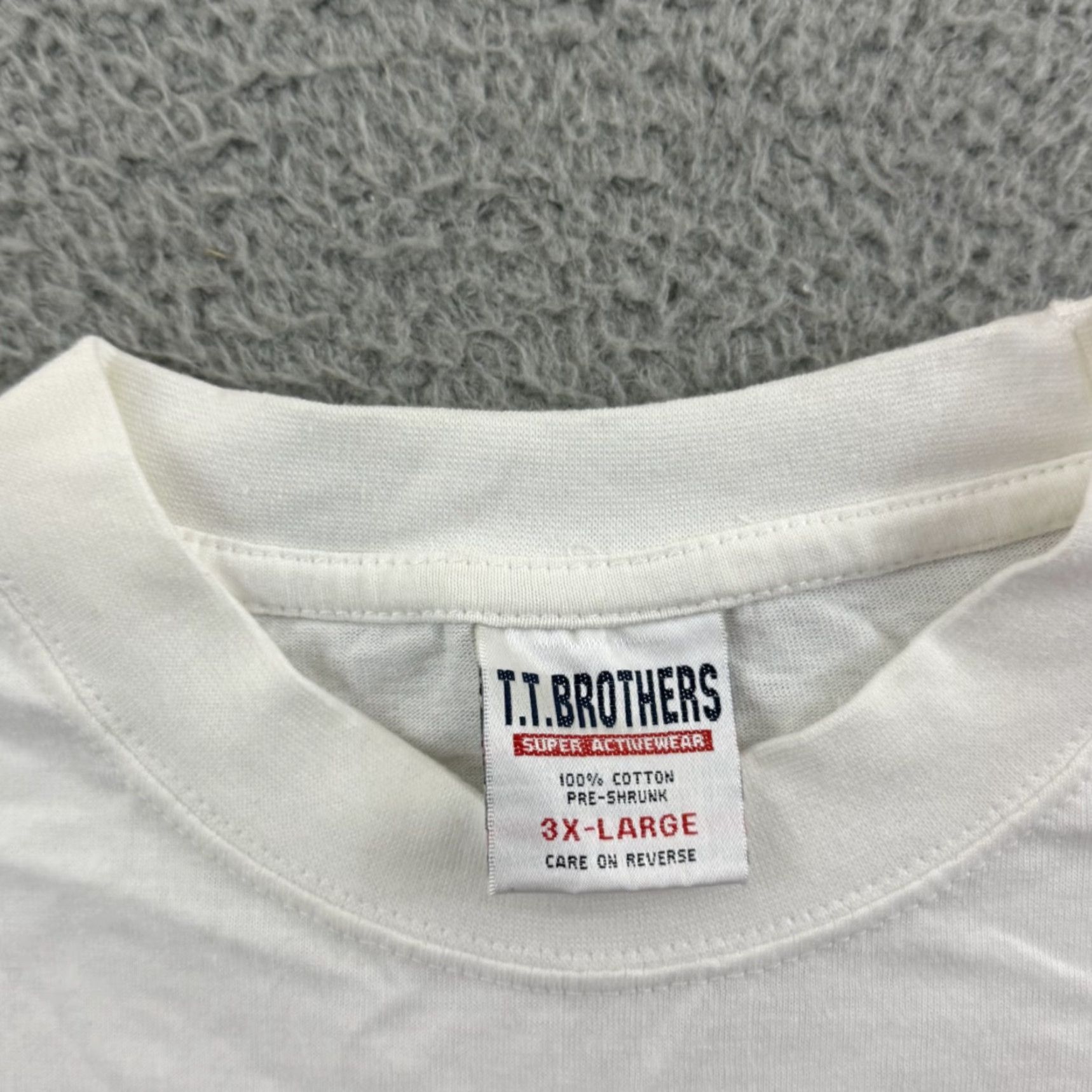 Vintage VINTAGE Eagles Shirt Mens 3XL White Long Sleeve NFL Football TT Brothers Crew Neck Size US XXL / EU 58 / 5 - 6 Thumbnail