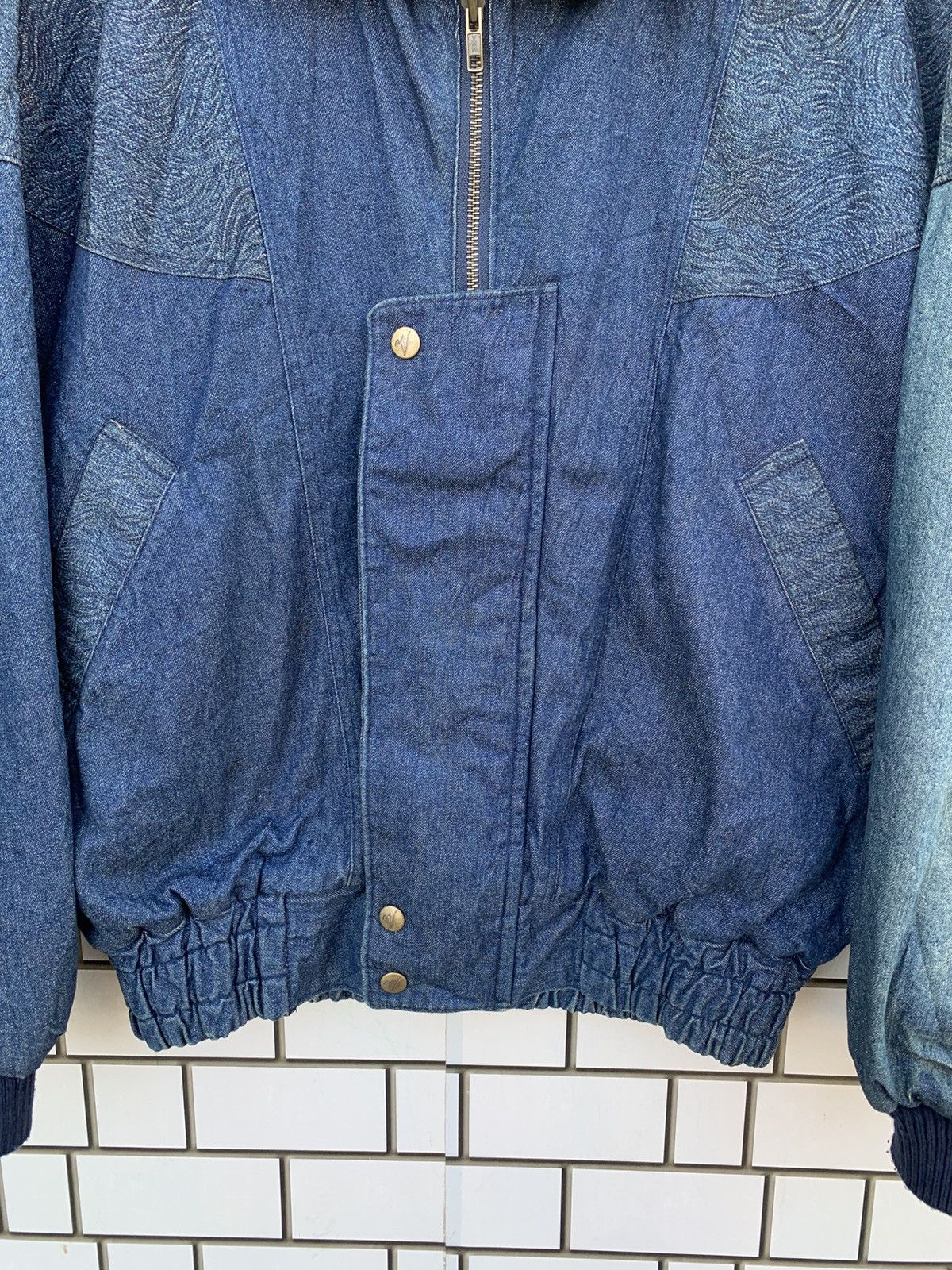 Indigo × Japanese Brand × Vintage Vintage Japanese Brand Ruck Dam Indigo Jacket Size US L / EU 52-54 / 3 - 8 Thumbnail