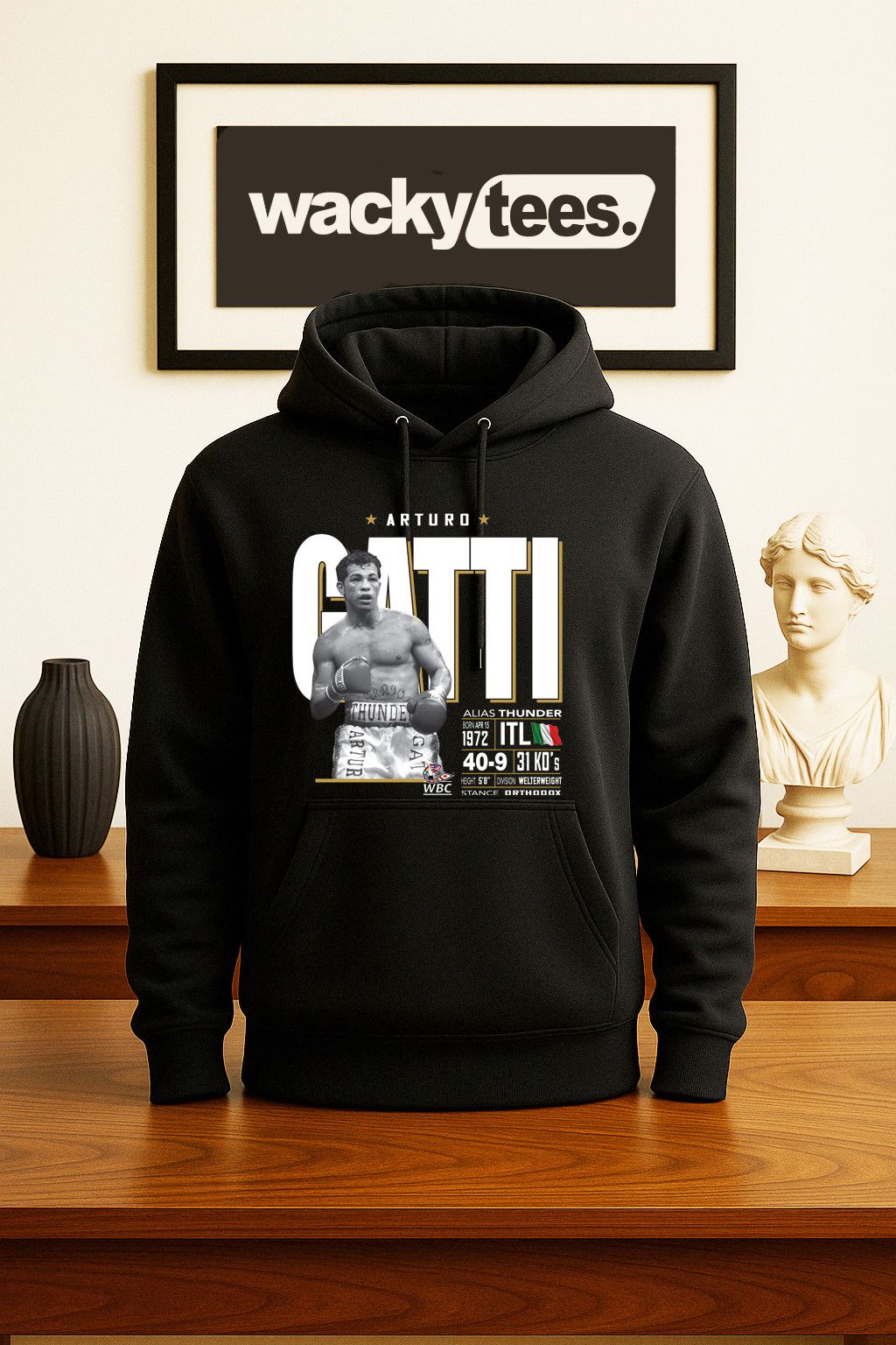 Other Arturo Gatti aka Thunder WBC Champion Graphic Tee Shirt Size US L / EU 52-54 / 3 - 4 Thumbnail