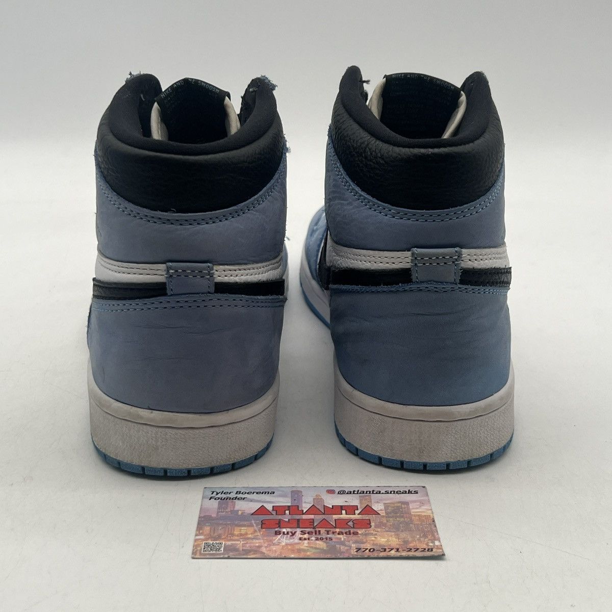 Nike Air Jordan 1 High University blue Size US 8.5 / EU 41-42 - 3 Thumbnail