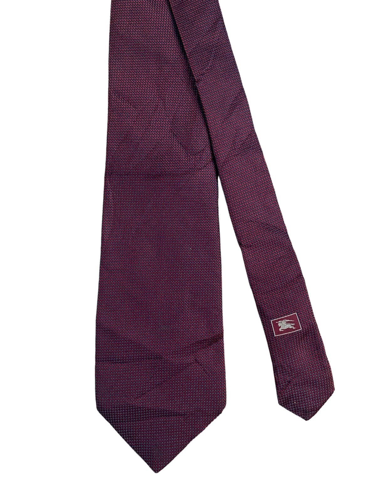 Burberry 💥VINTAGE BURBERRY London neck tie silk Italy ties Size ONE SIZE - 3 Thumbnail