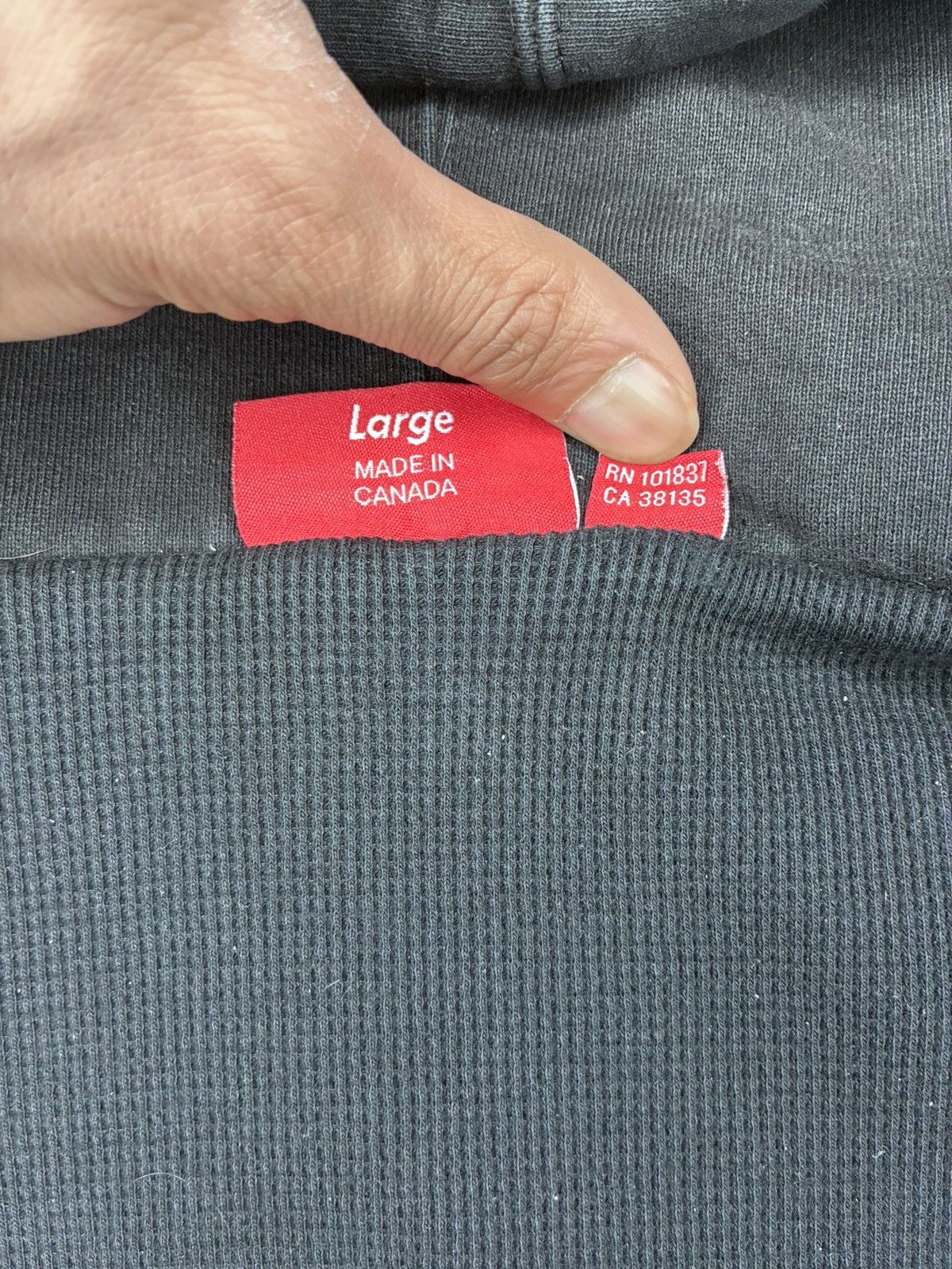 Supreme supreme script logo zip up hoodie Size US L / EU 52-54 / 3 - 6 Thumbnail