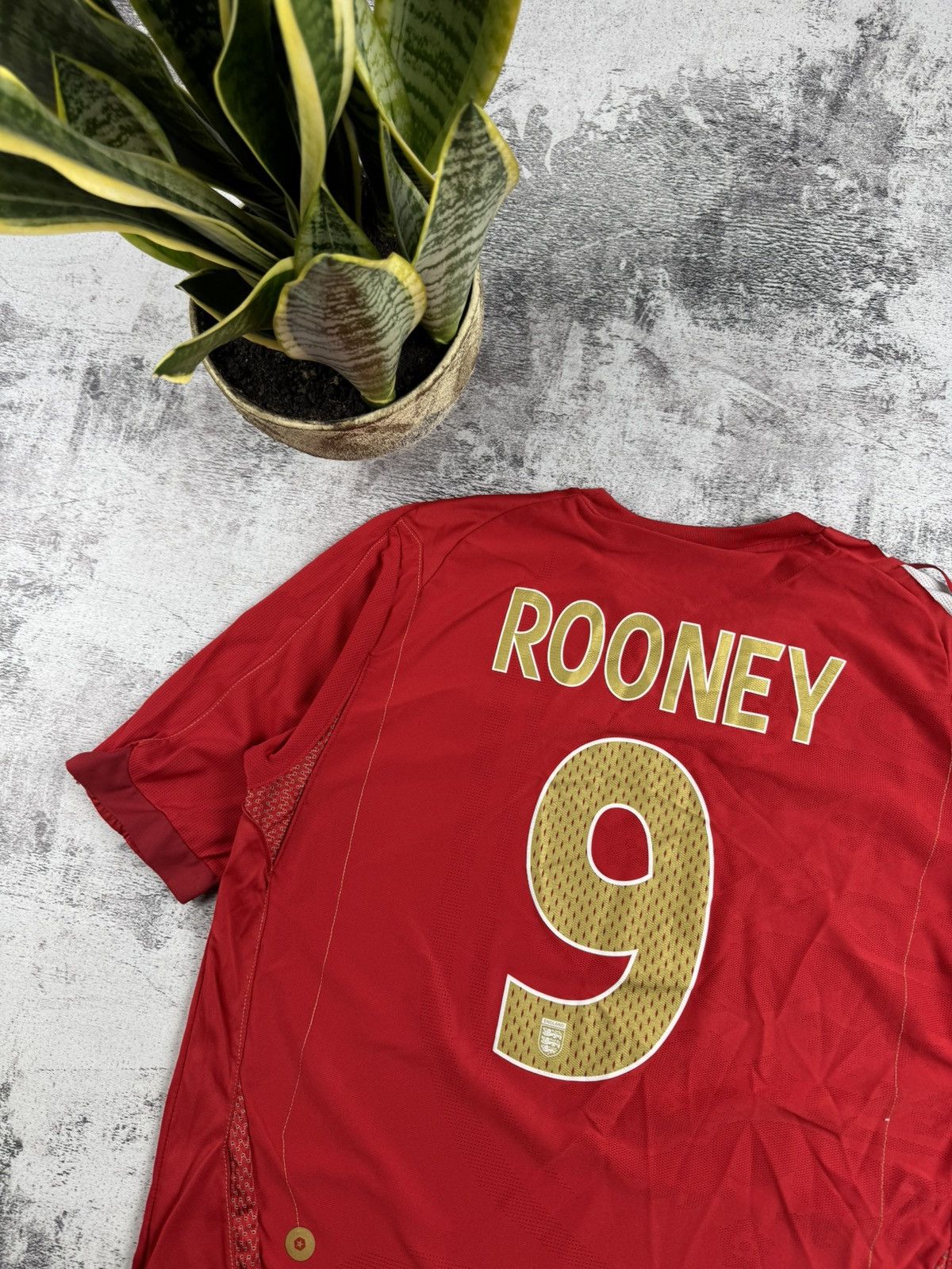 Umbro Vintage Umbro England 2006/2008 Wayne Rooney Shirt Jersey Size US L / EU 52-54 / 3 - 18 Thumbnail