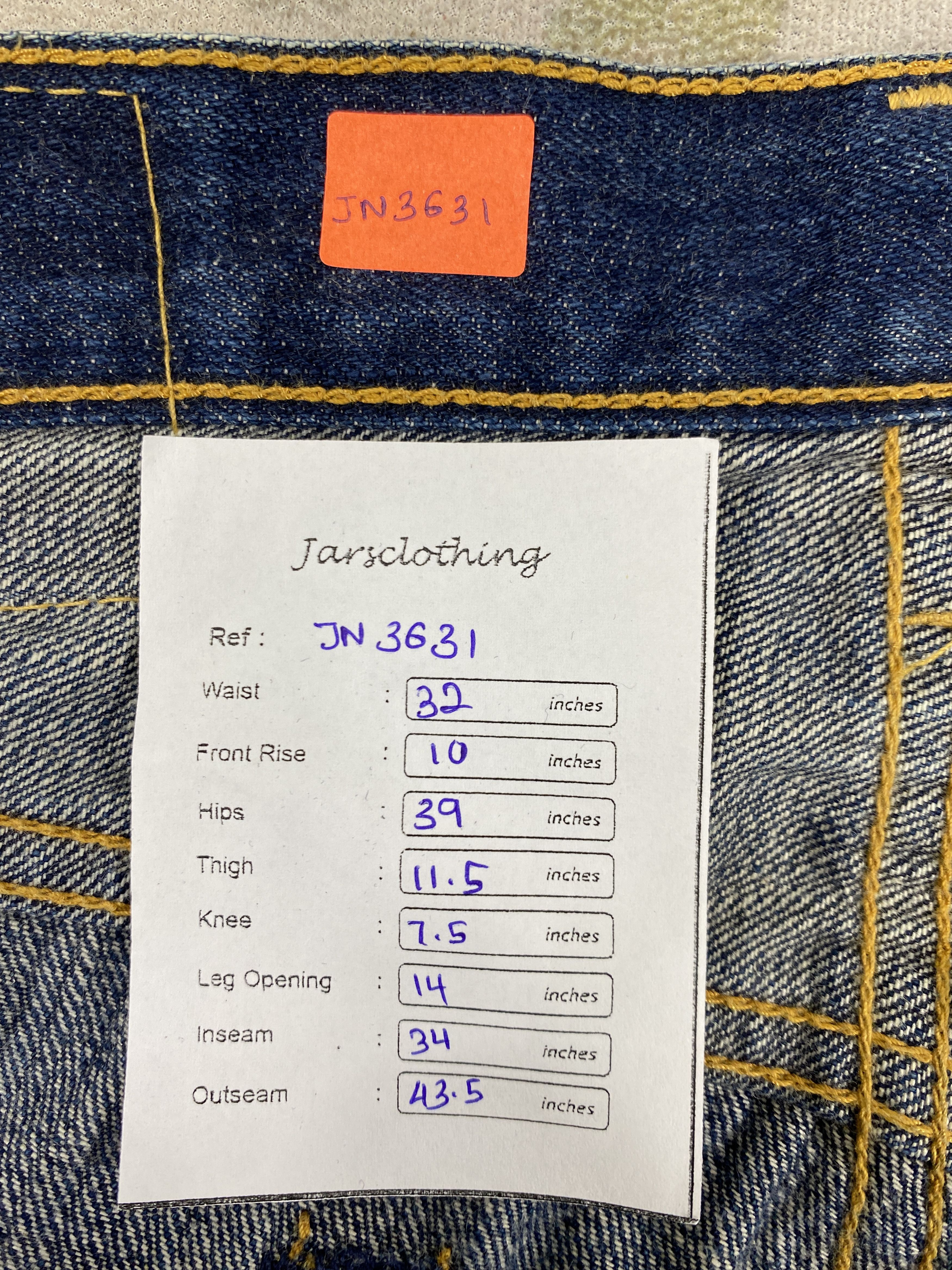 Levi's Blue Vintage Levi's 505 Jeans 32x34 Denim- JN3631 Size US 32 / EU 48 - 8 Thumbnail