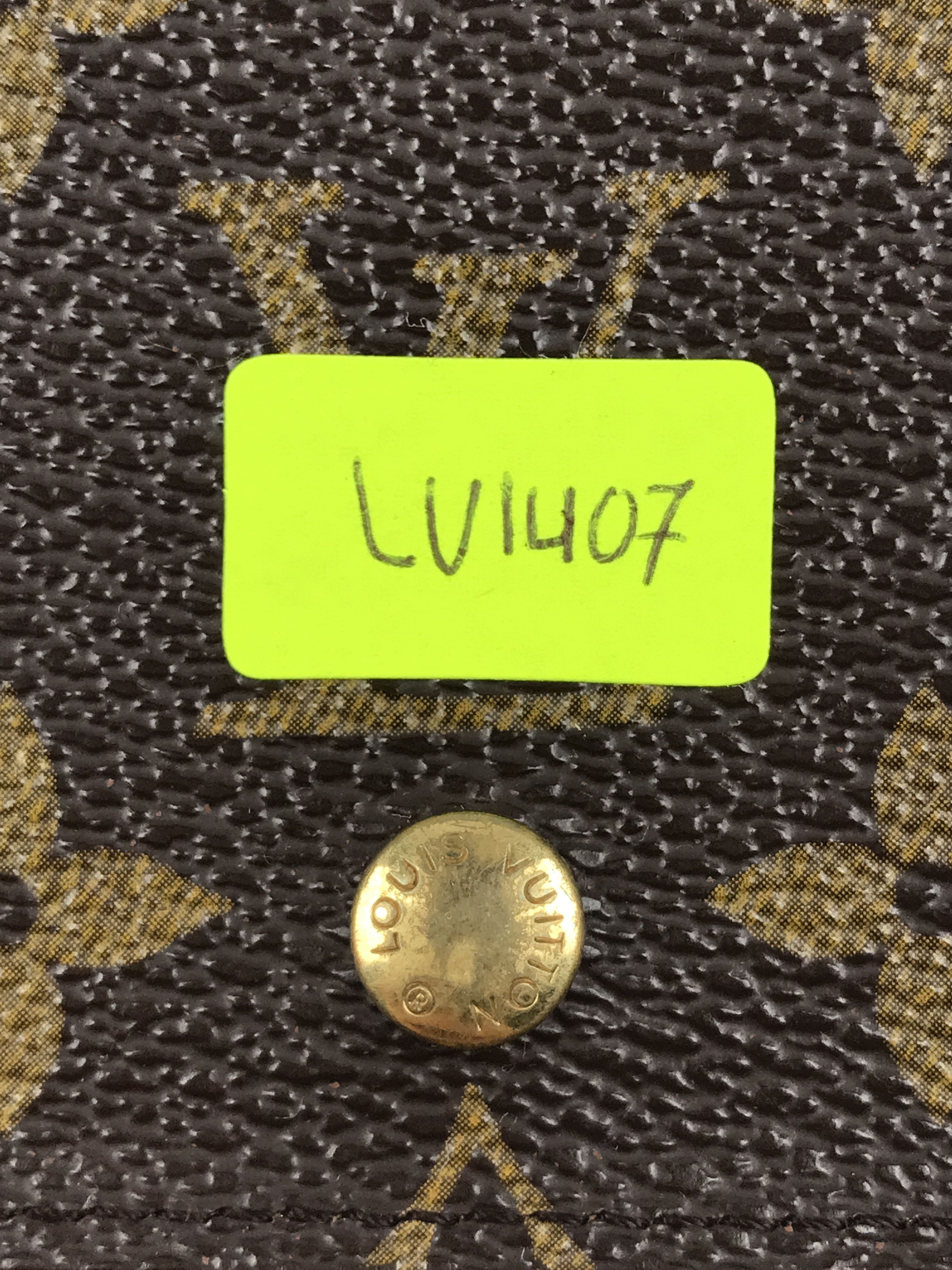 Vintage Louis Vuitton Monogram Porte Monnaie Billets
