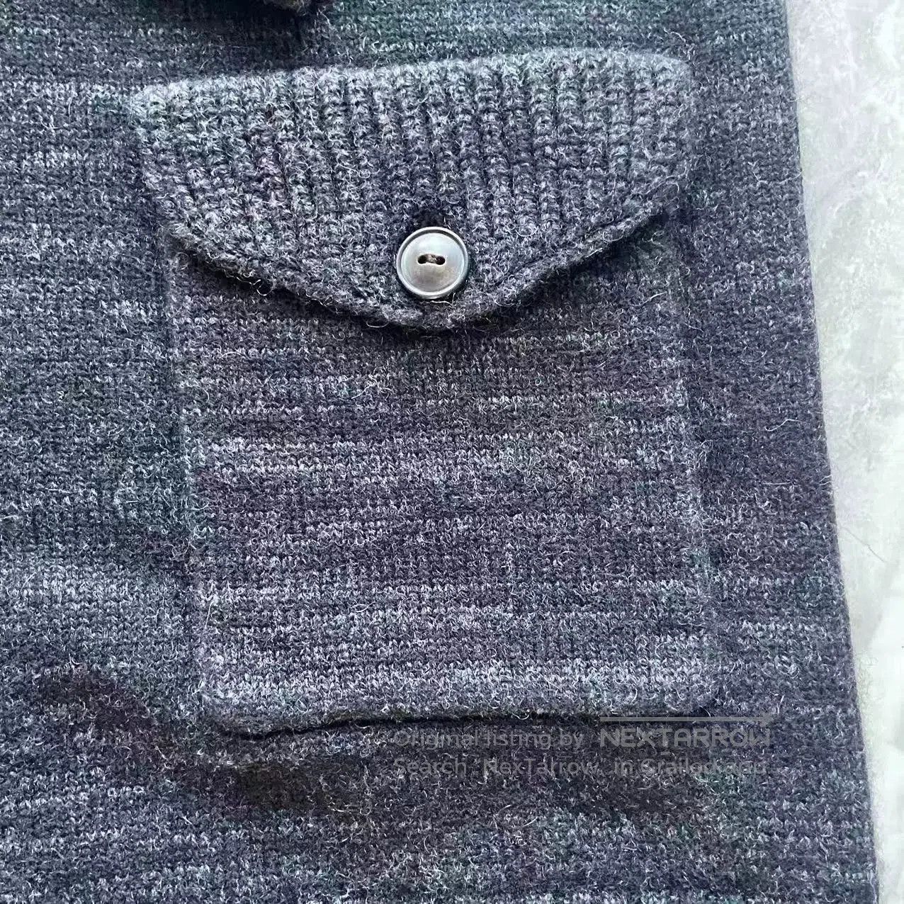 RRL Ralph Lauren DOUBLE RL SS22 Shawl Collar Cashmere Sweater. Size M / US 6-8 / IT 42-44 - 6 Thumbnail