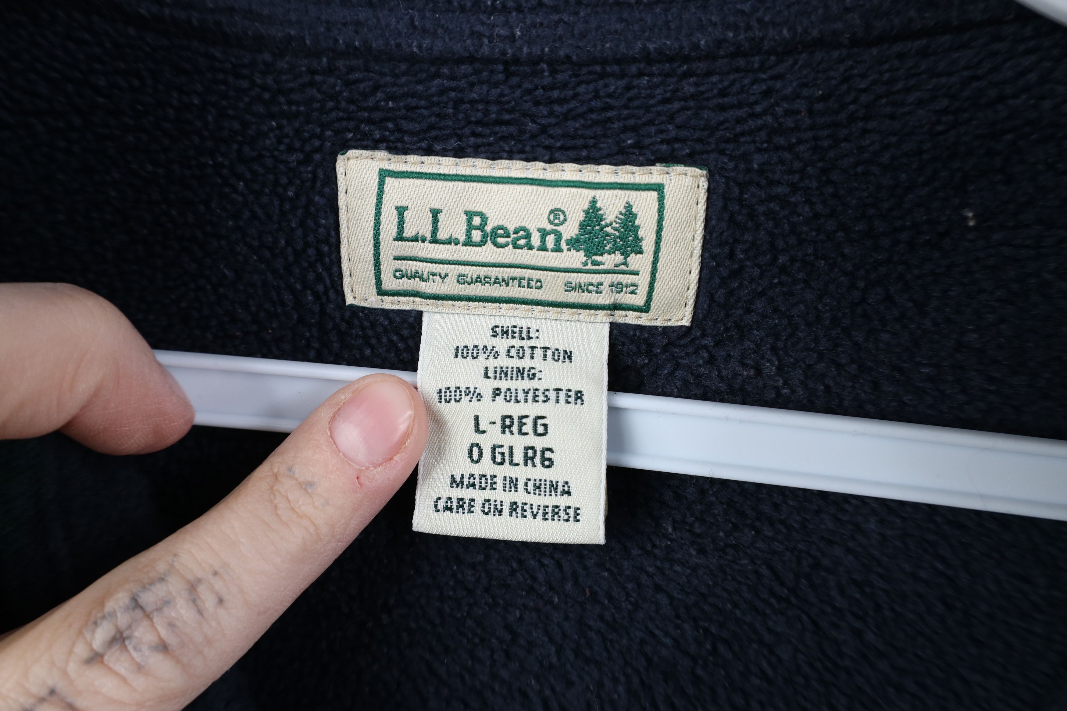 L.L. Bean Vintage LL Bean Lined Flannel Button Shirt Jacket Jac Shirt Size US L / EU 52-54 / 3 - 9 Thumbnail