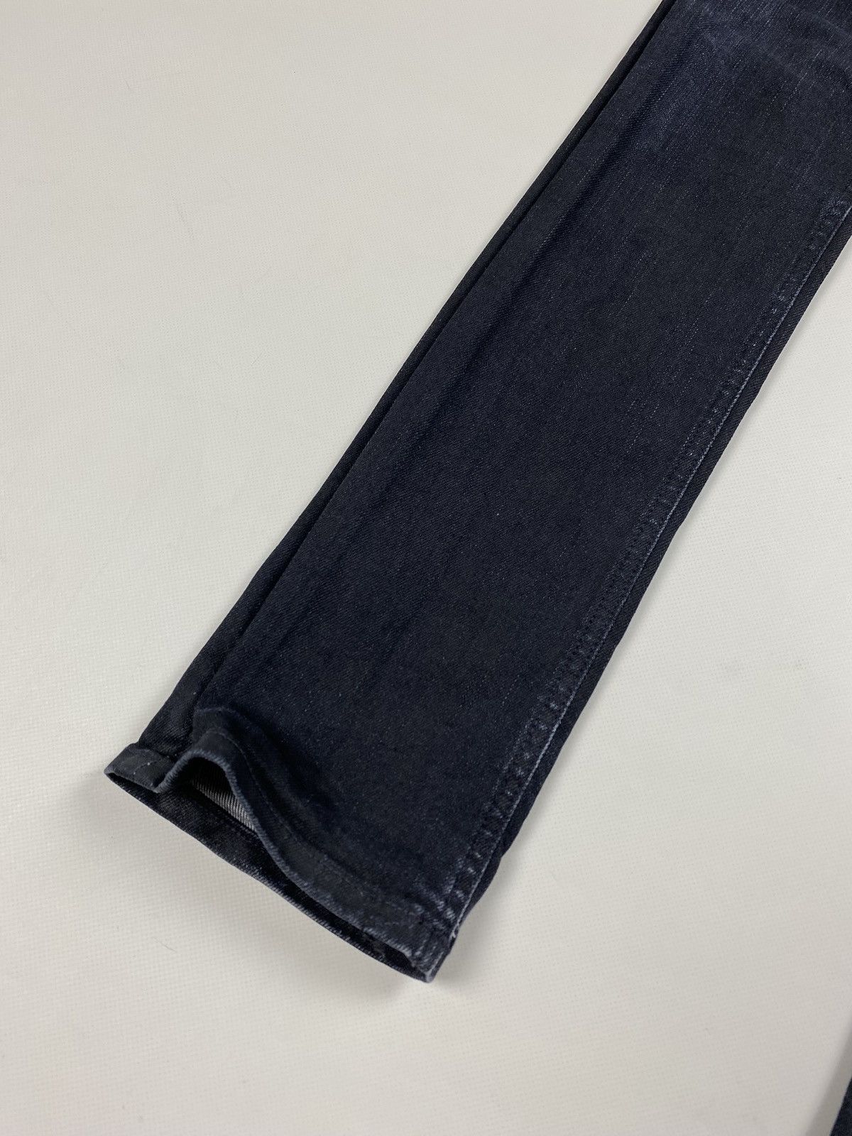 Nudie Jeans Nudie Jeans Co Tube Tom Org. Back In Black men’s jeans Size US 31 - 10 Thumbnail