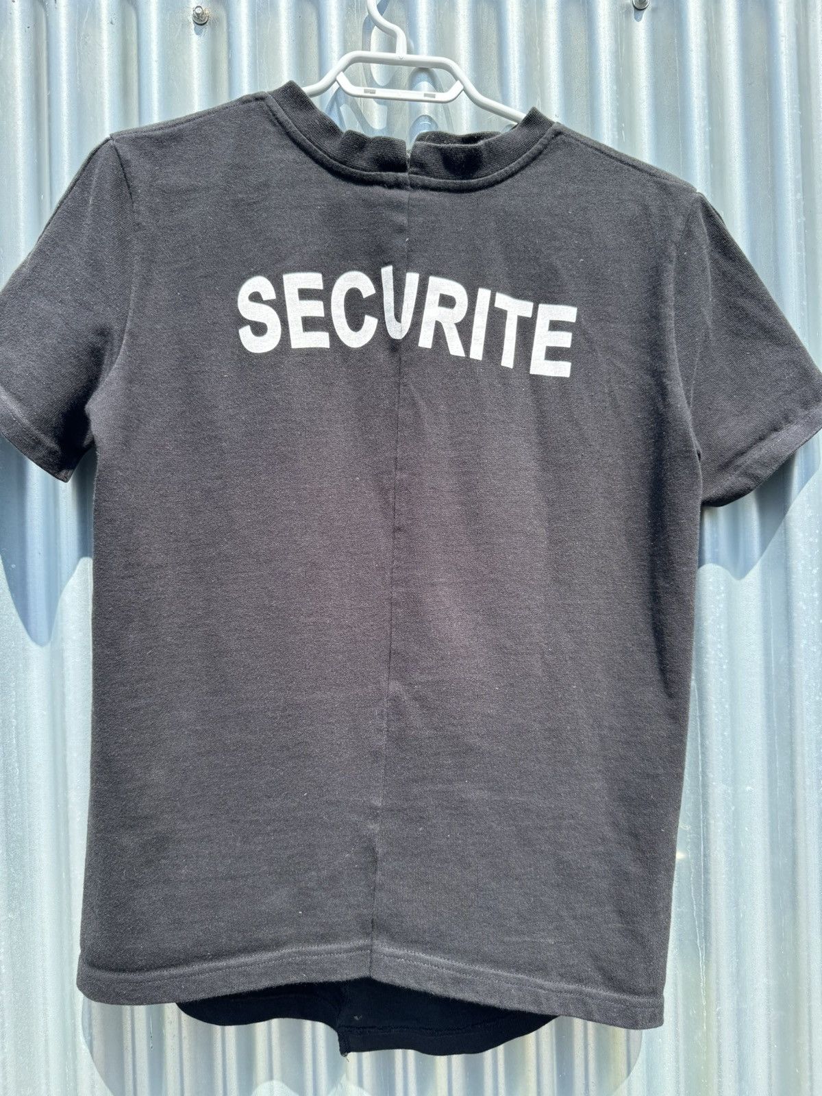 Vetements Vetements security tee Size US M / EU 48-50 / 2 - 3 Thumbnail
