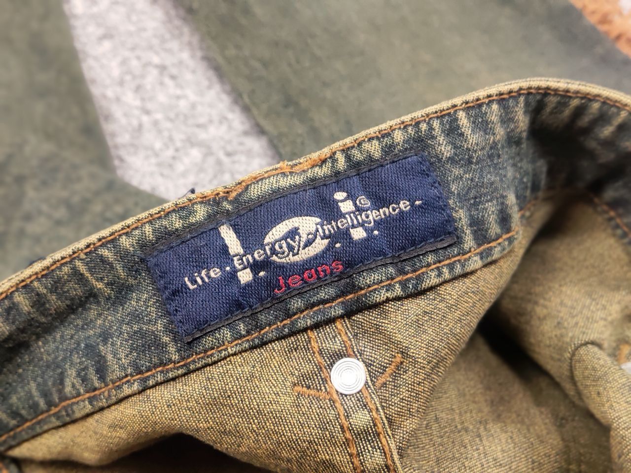 If Six Was Nine Vintage if six was nine style Faded denim Jeans Y2K l.g.b. Size US 30 / EU 46 - 14 Thumbnail