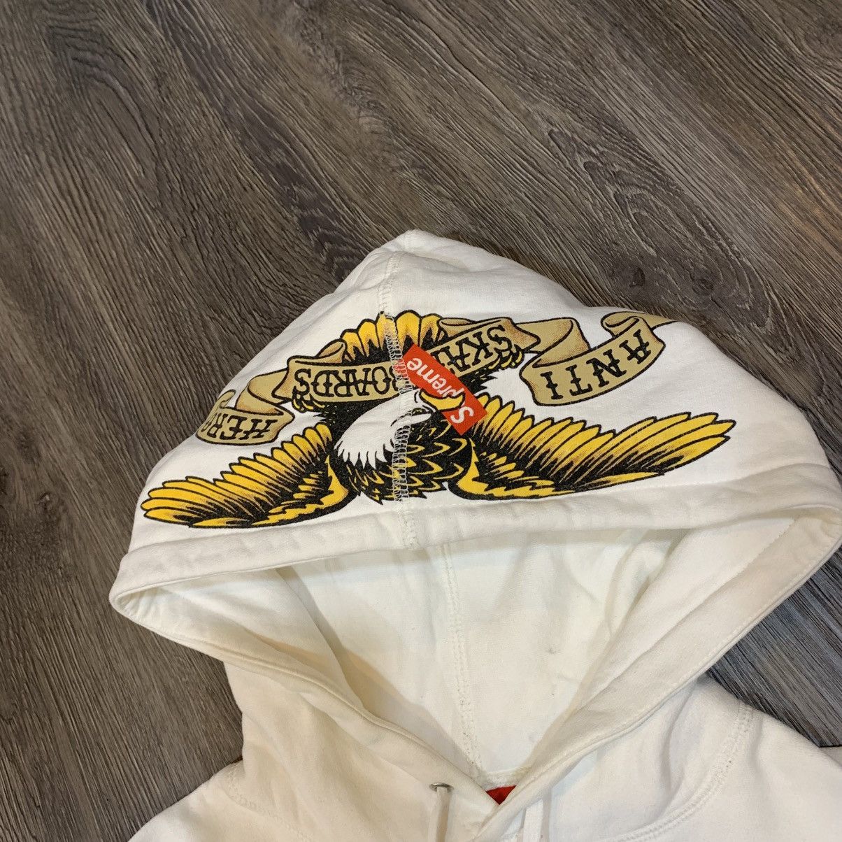 Supreme SUPREME X ANTIHERO HOODIE Size US M / EU 48-50 / 2 - 5 Thumbnail