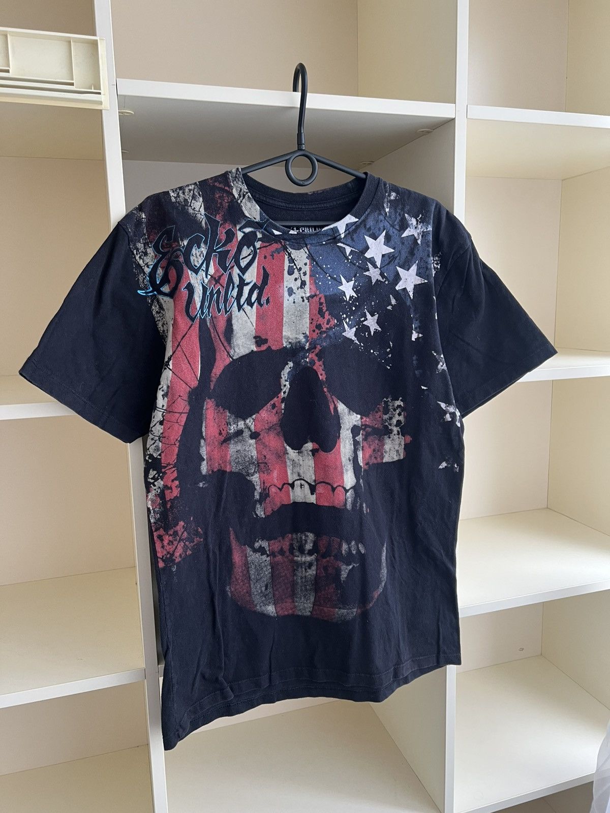 Ecko Unltd. Vintage Ecko Unltd T-Shirt MMA by Ecko Skull USA tee Size M Size US M / EU 48-50 / 2 - 3 Thumbnail