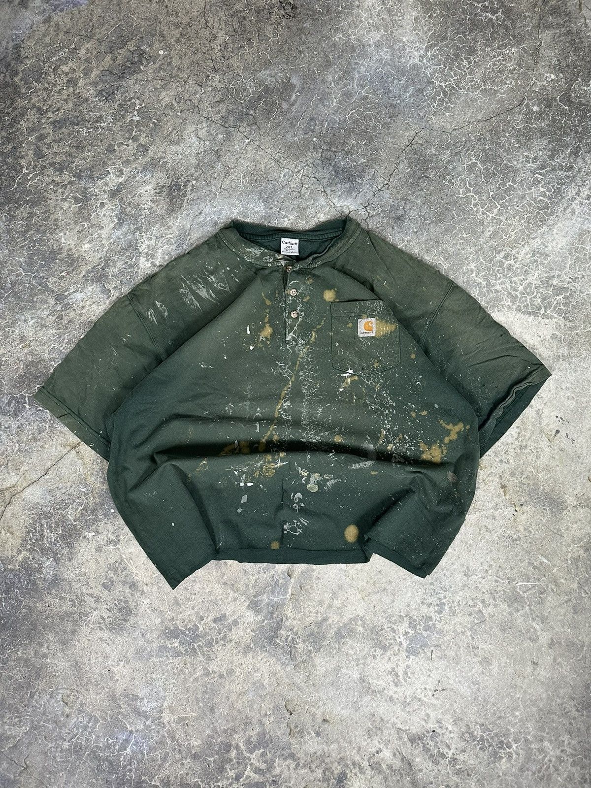 Carhartt × Vintage Faded Carhartt Tee Size US XL / EU 56 / 4 - 1 Thumbnail