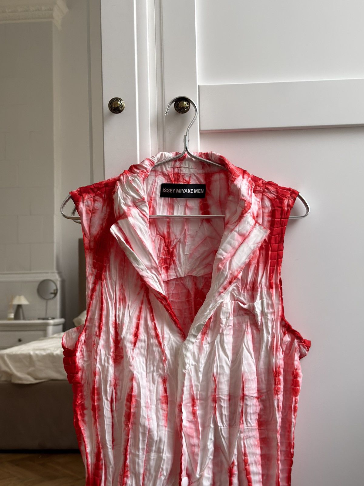 Issey miyake man archive blood vest