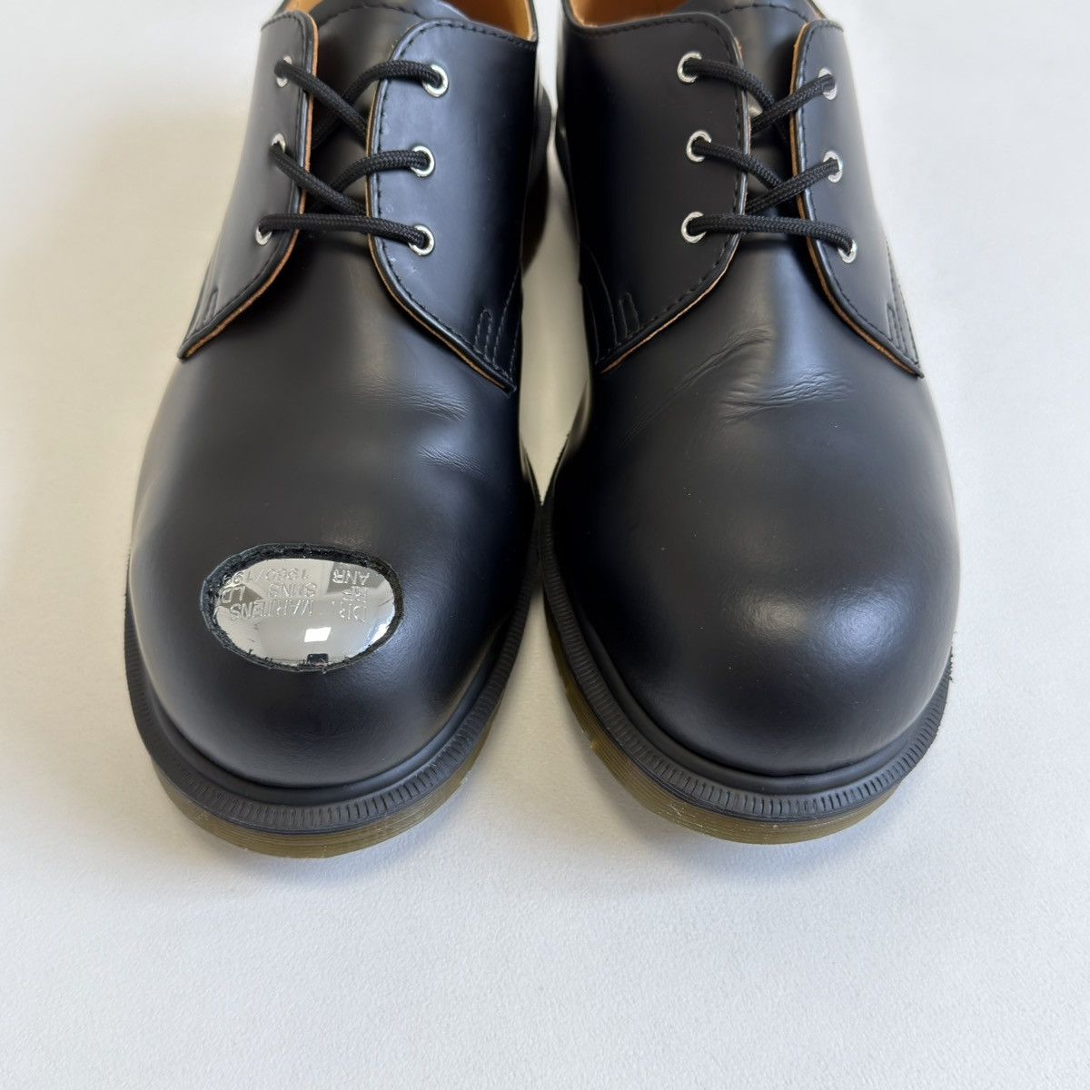 Raf Simons Keaton 1 Black Leather Metal Toe Cap Shoes Size US 10 / EU 43 - 8 Thumbnail