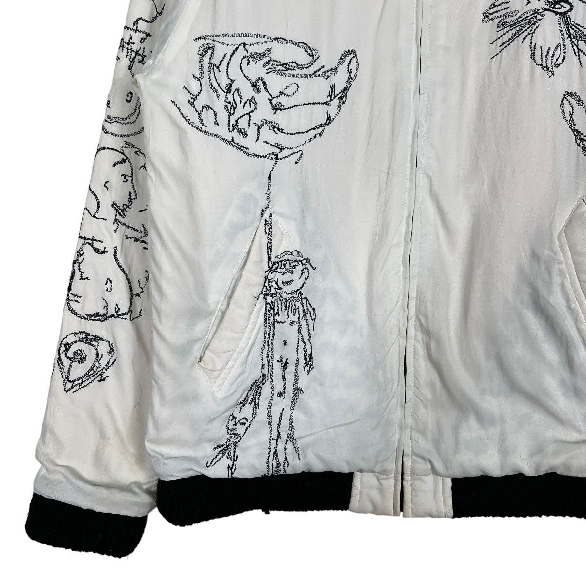 Japanese Brand 🔥 REBIRTH EMBROIDERY BOMBER JACKET MADE IN JAPAN Size US S / EU 44-46 / 1 - 7 Thumbnail