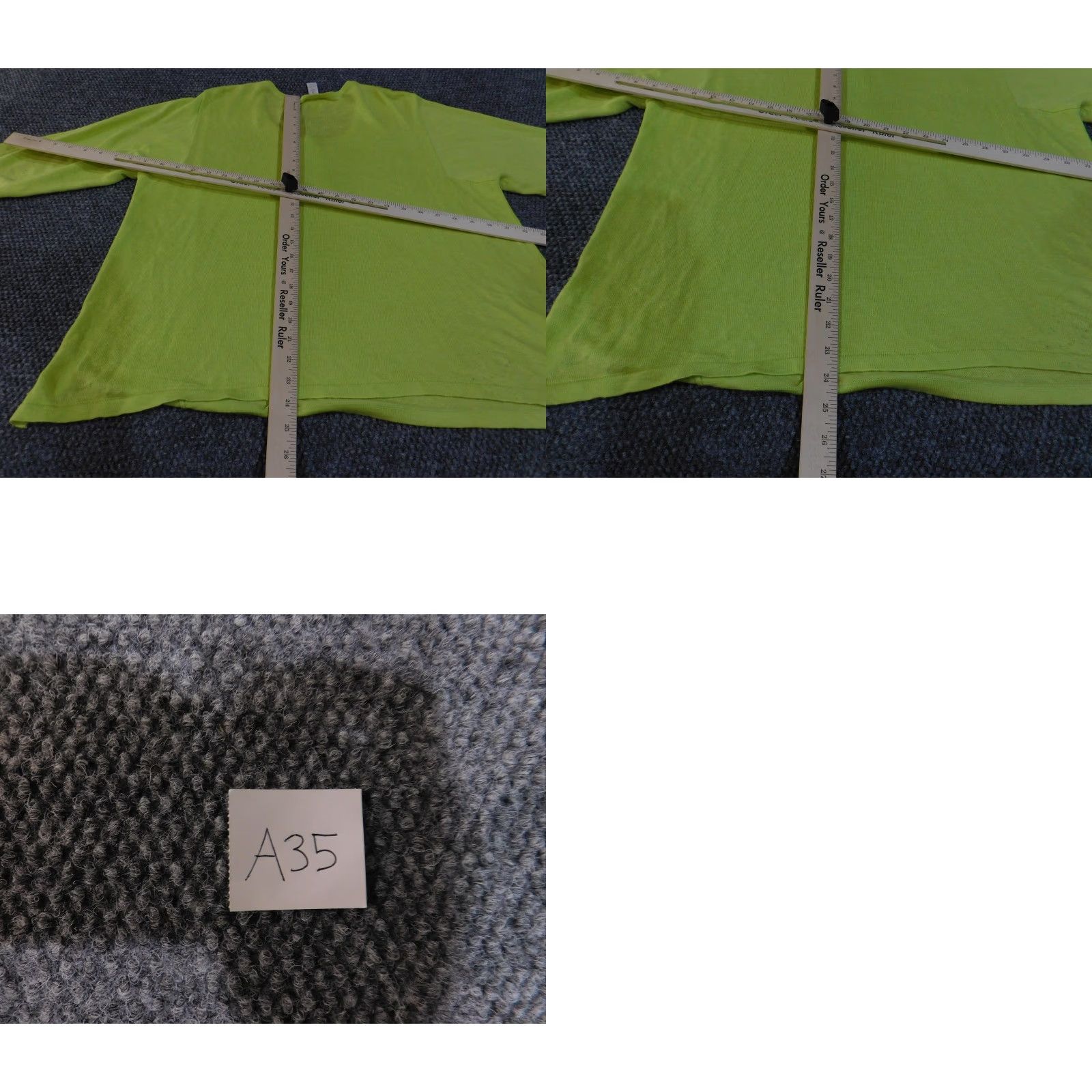 Vintage Chico's Sweater Womens 3 Green Linen Viscose Sequin Button Lightweight Top 3/4 Sleeve Scoop Neck Knitting Knit Size XS / US 0-2 / IT 36-38 - 10 Thumbnail