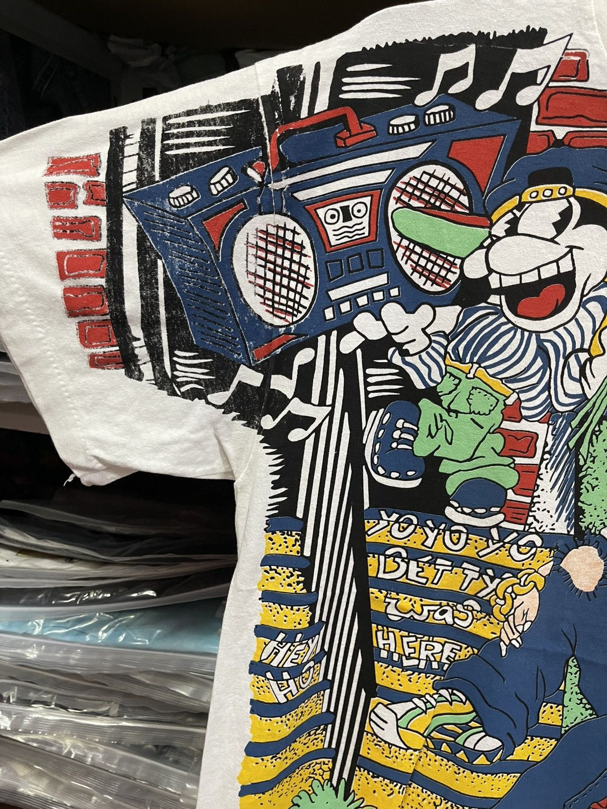 Vintage Vintage 90s Betty Boop " Boop There It Is " Very Rare🔥🔥🔥 Size US XL / EU 56 / 4 - 3 Thumbnail