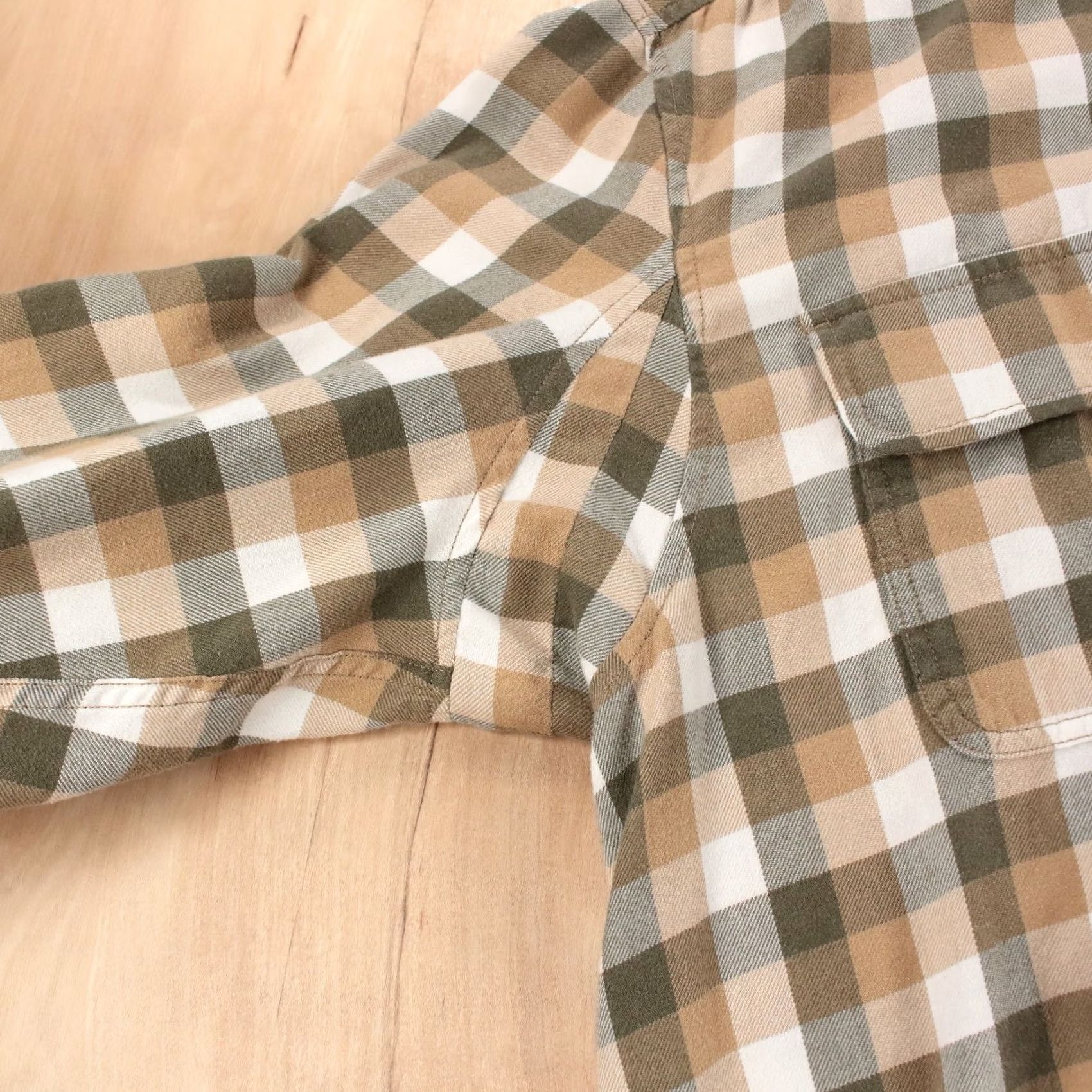 CO DULUTH TRADING CO shirt XL cotton check plaid flannel workwear camp y2k 00s big Size US XL / EU 56 / 4 - 4 Thumbnail