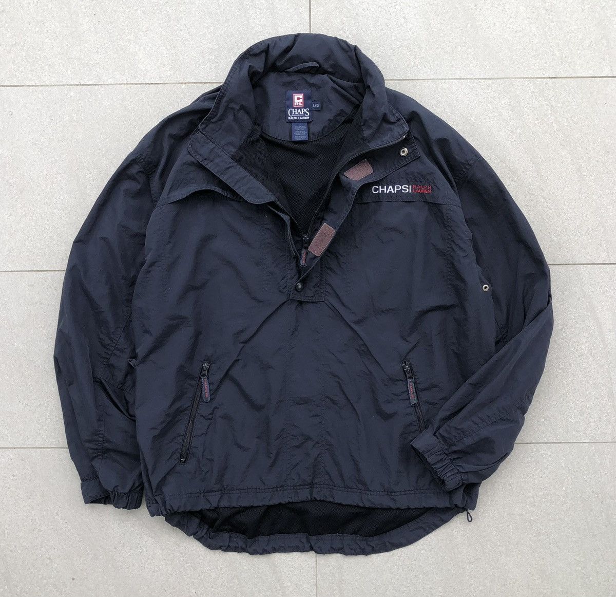 Chaps Ralph Lauren Vintage Chaps Ralph Lauren half-zip nylon anorak jacket Size US M / EU 48-50 / 2 - 10 Thumbnail